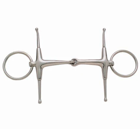 Korsteel Stainless Steel Jointed Fulmer Snaffle - Image 3