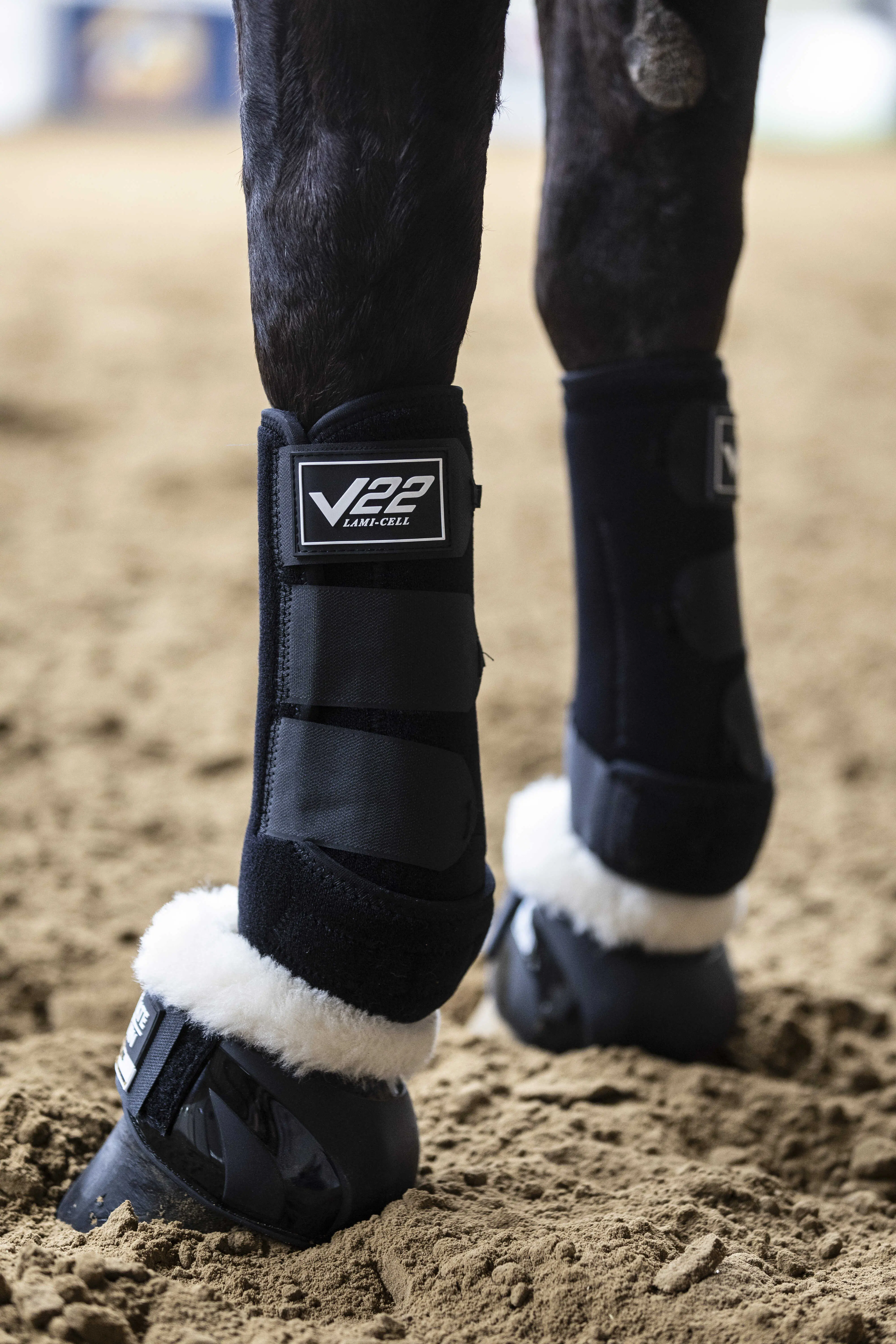 Lami-Cell No Turn - Synthetic Sheepskin Overreach Boots