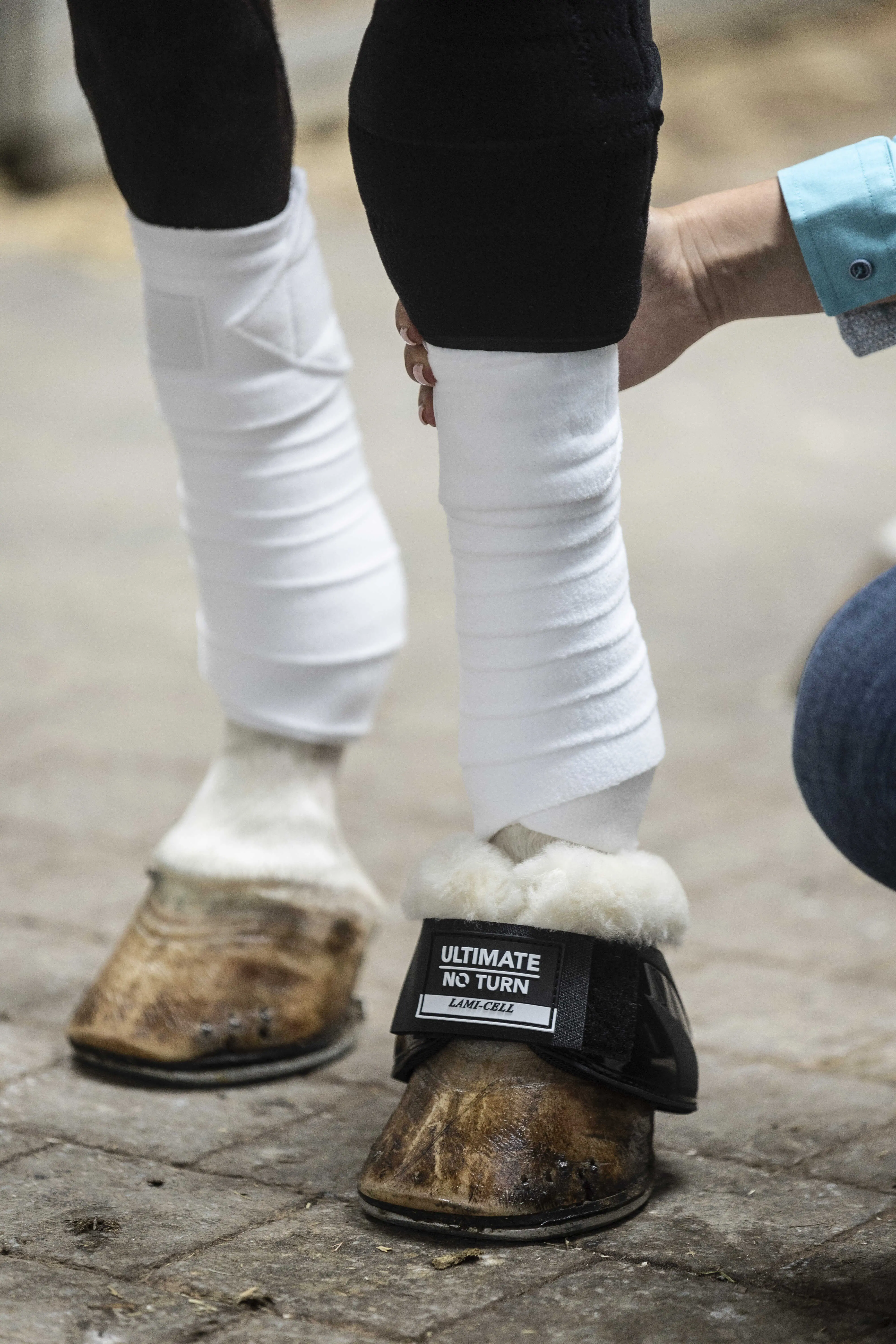 Lami-Cell No Turn - Synthetic Sheepskin Overreach Boots - Image 2