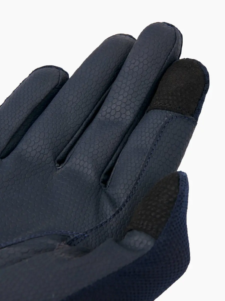 LeMieux 3D Mesh Navy Riding Gloves - Image 4