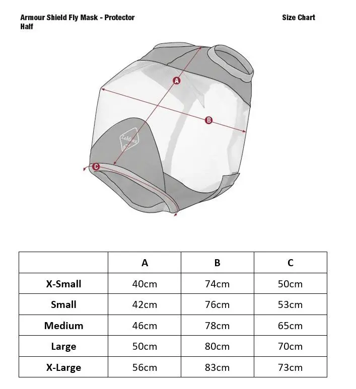 LeMieux Armour Shield Pro Standard Mask (No Ears/Nose) - Image 3
