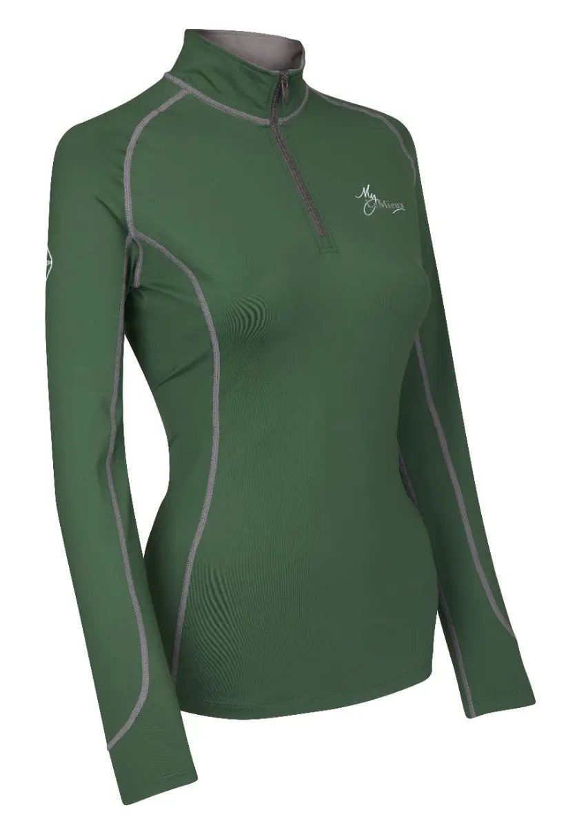 LeMieux Ladies Hunter Green Base Layer - Image 2