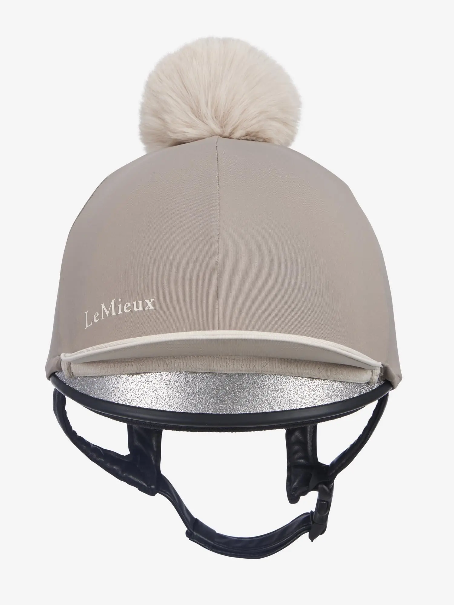 LeMieux Pom Hat Silk Pecan/Stone - Image 3