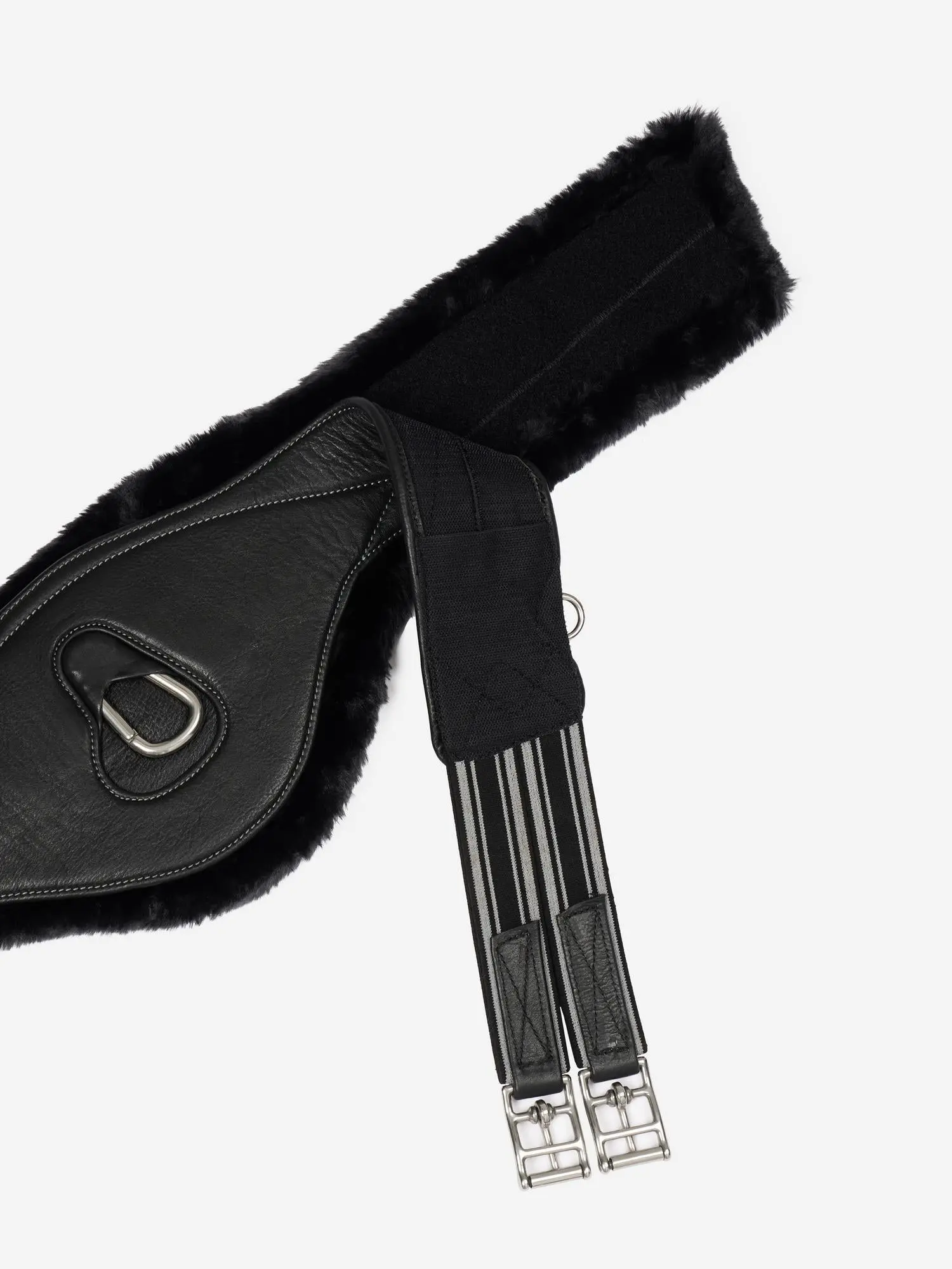 LeMieux Arika Simuwool Contoured Long Girth Black - Image 6