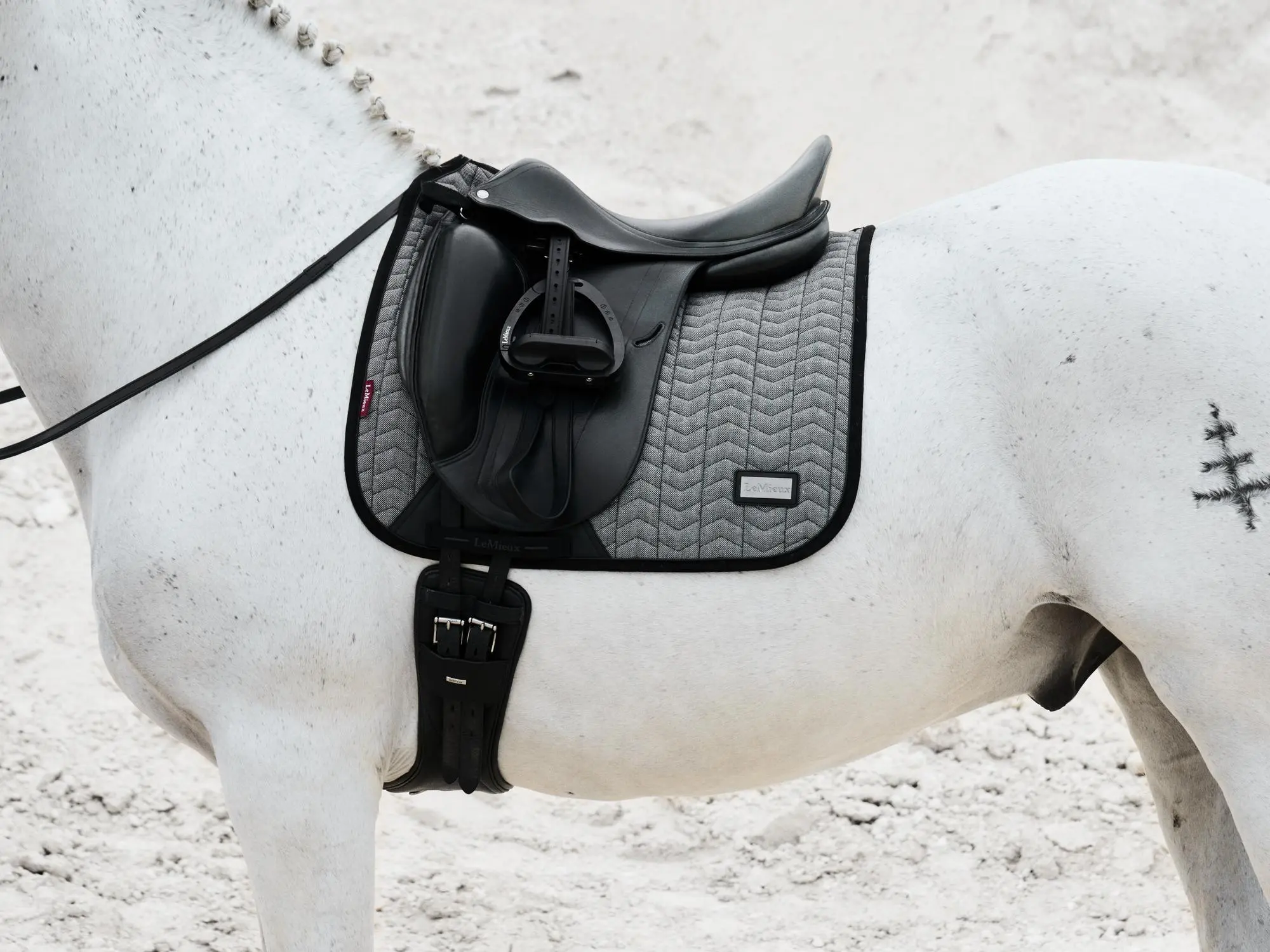 LeMieux Aspen Dressage Square Herringbone