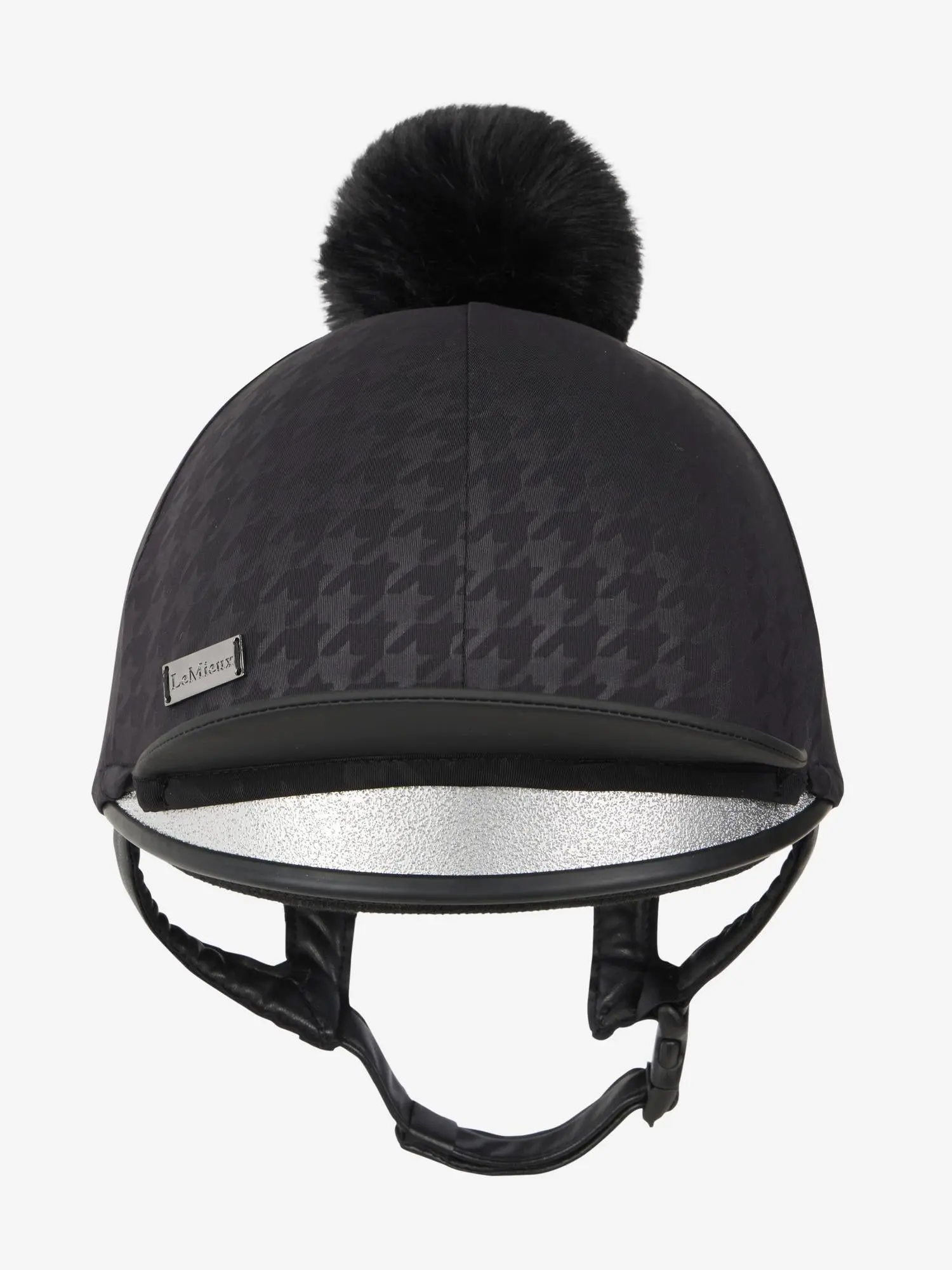 LeMieux Aspen Houndstooth Hat Silk - Image 4