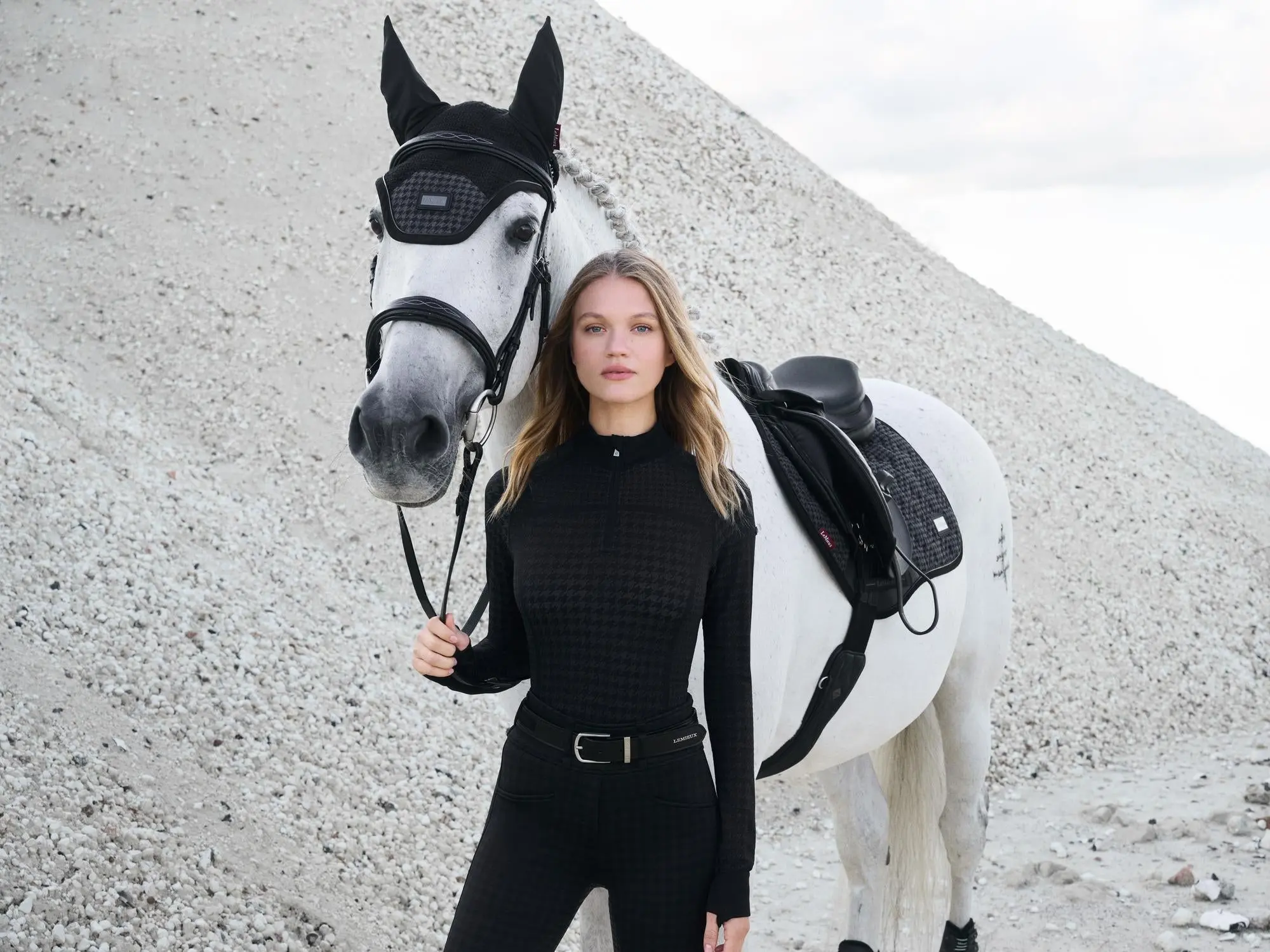 LeMieux Aspen Houndstooth Base Layer - Image 4