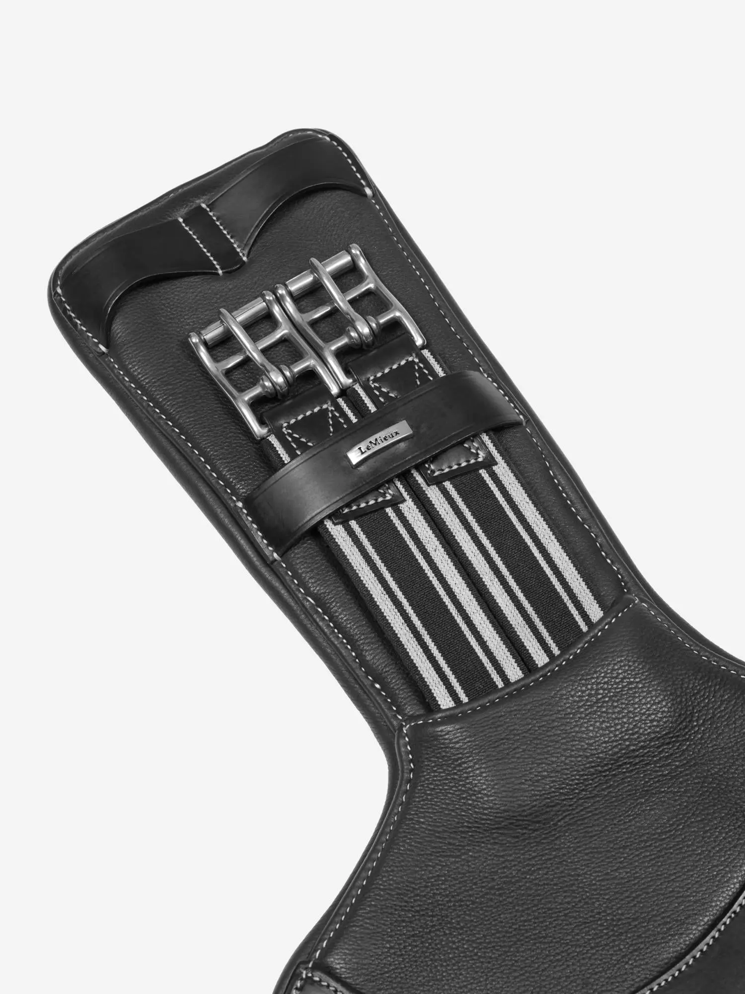 LeMieux Black Arika Contoured Short Stud Girth - Image 4