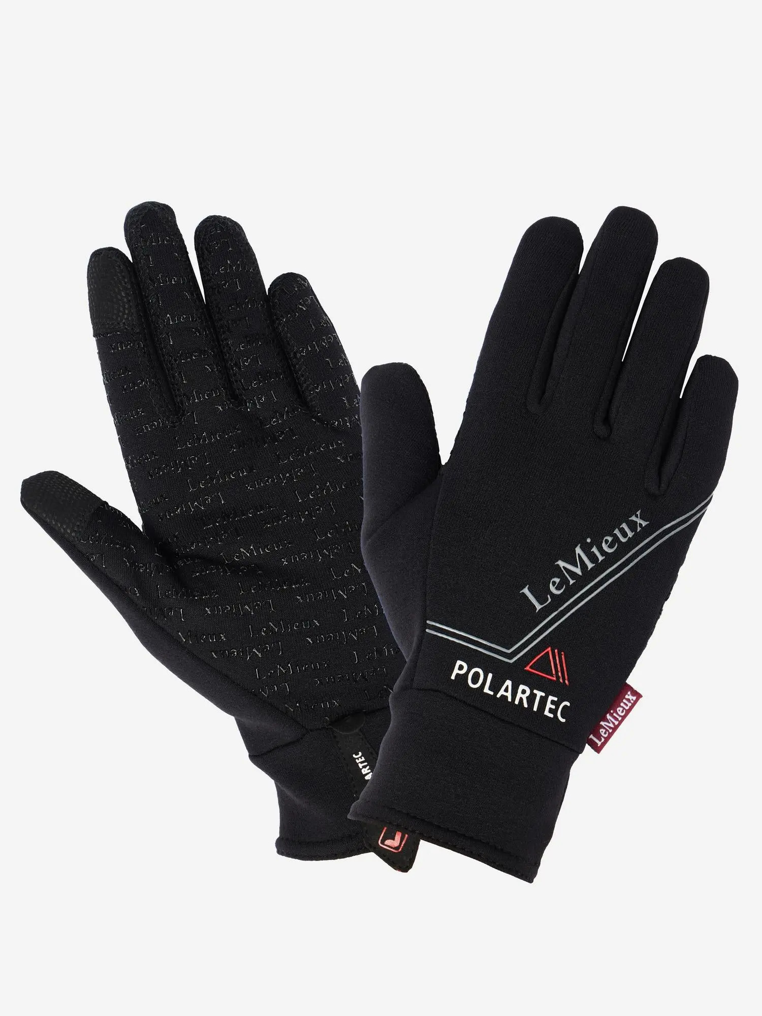 LeMieux Black Polartec Gloves