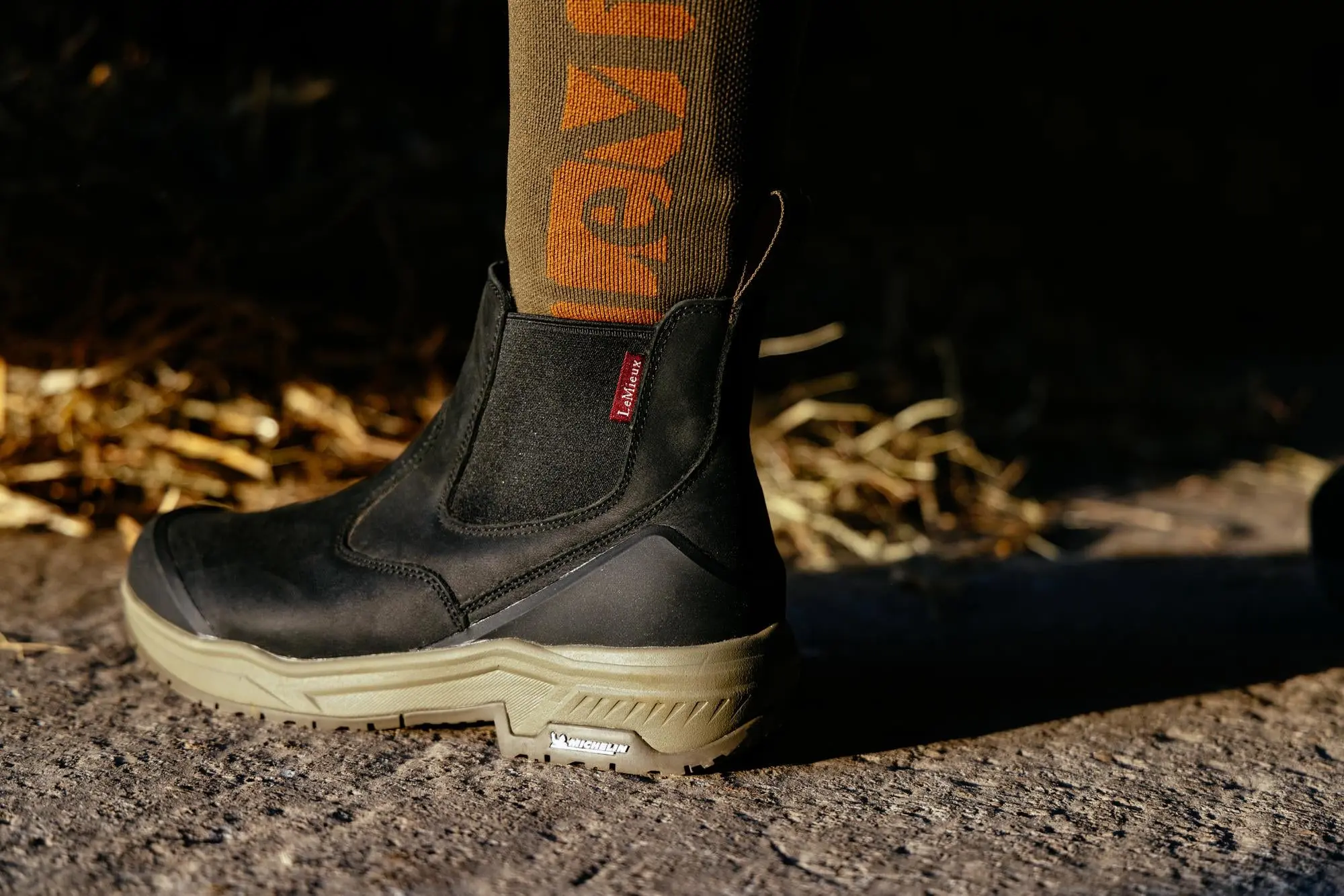 LeMieux Black Trex Waterproof Chelsea Boots - Image 3