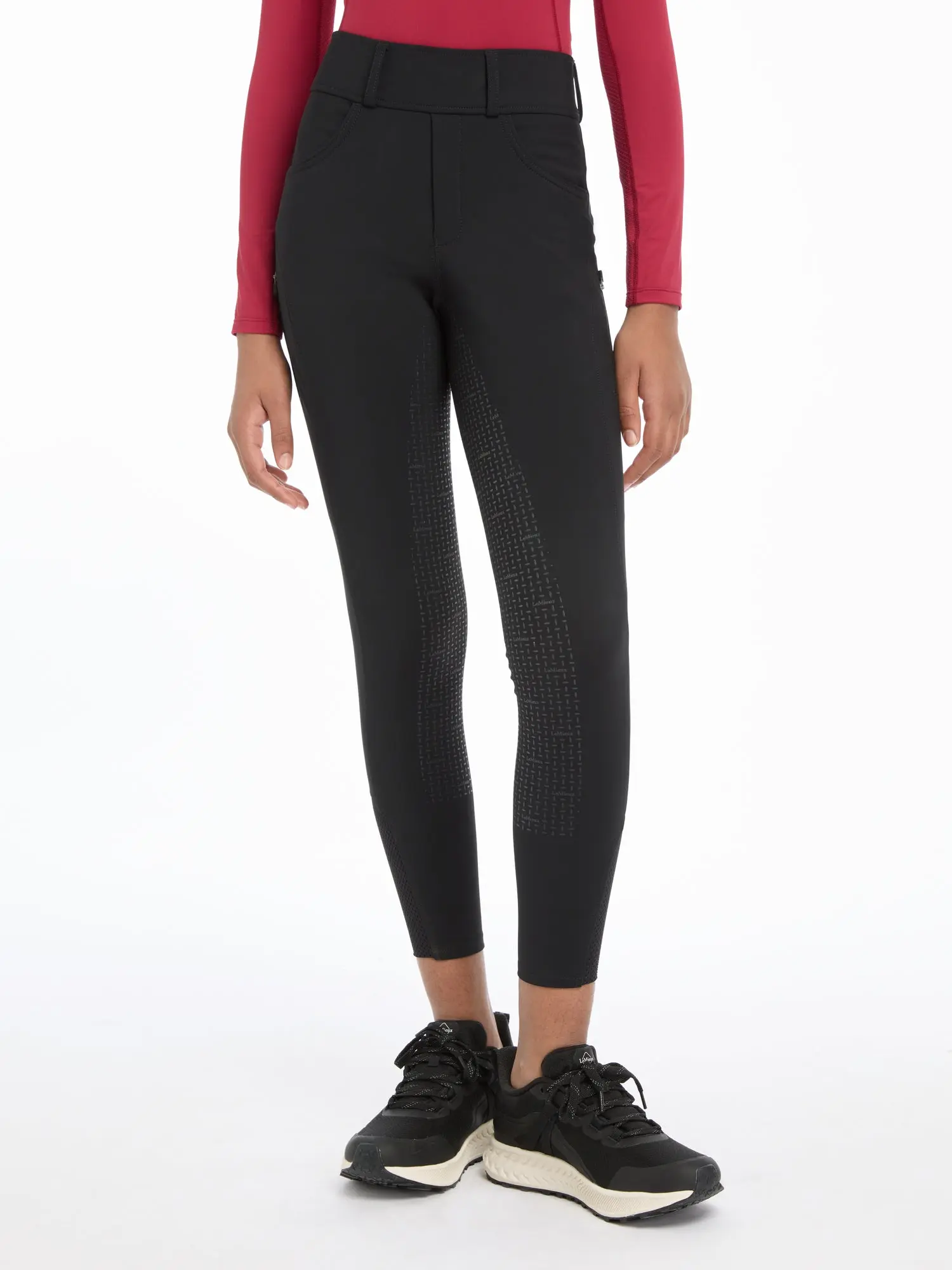 LeMieux Black Young Rider Ella Winter Breggings