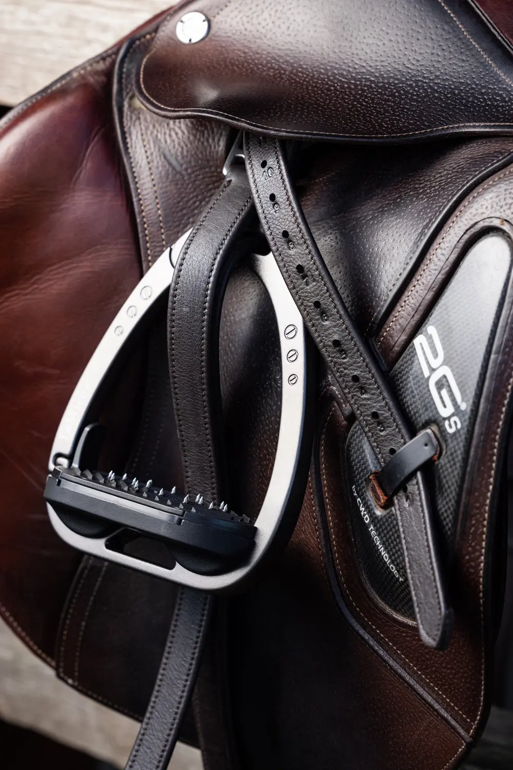 LeMieux Brown Childrens Stirrup Leathers