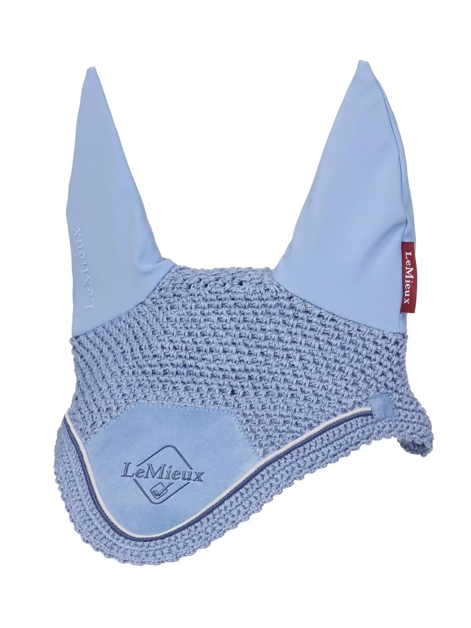 LeMieux Classic Fly Hood Powder Blue - Image 3