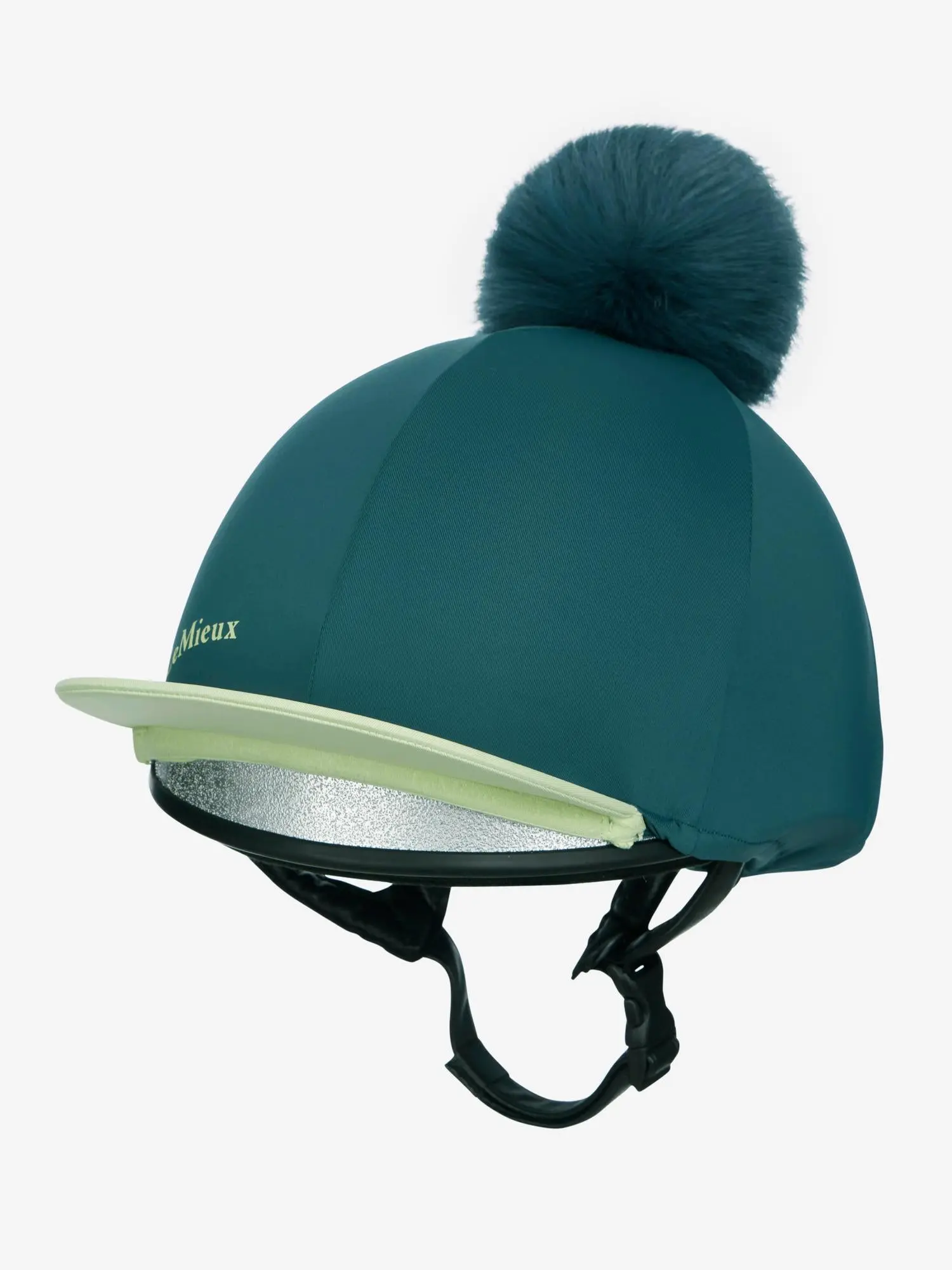 LeMieux Classique Pom Hat Silk Jungle - Image 2