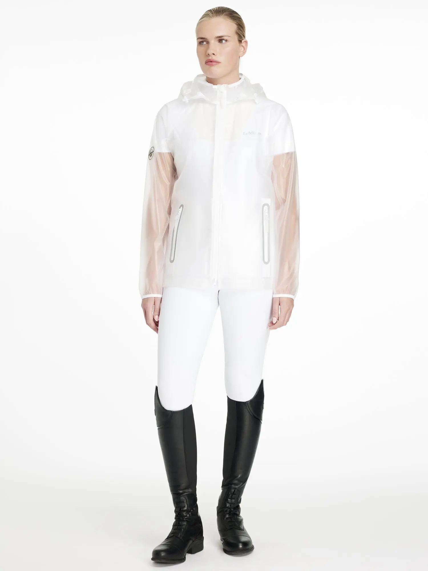 LeMieux Competition Waterproof Jacket Clear