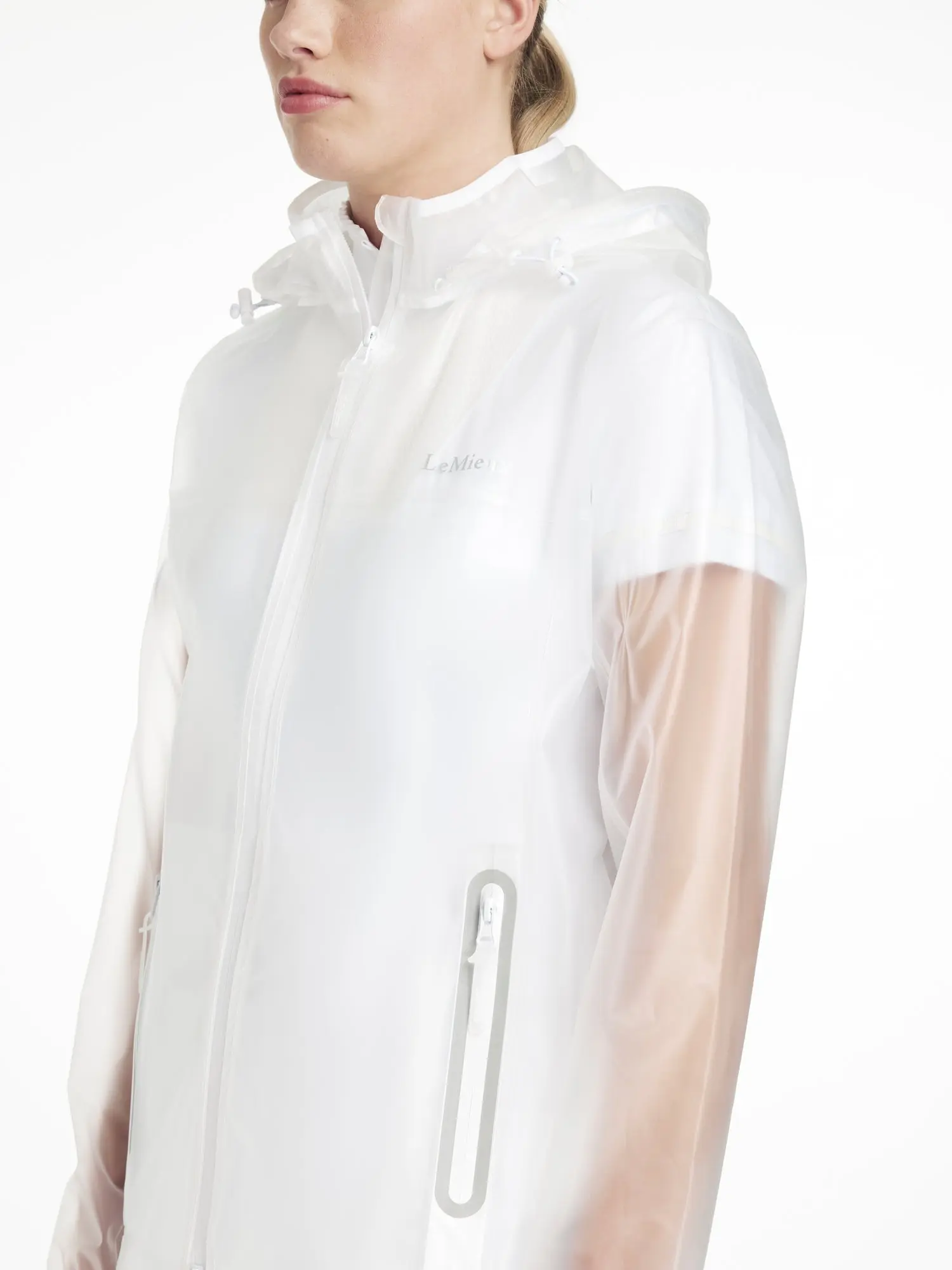 LeMieux Competition Waterproof Jacket Clear - Image 3