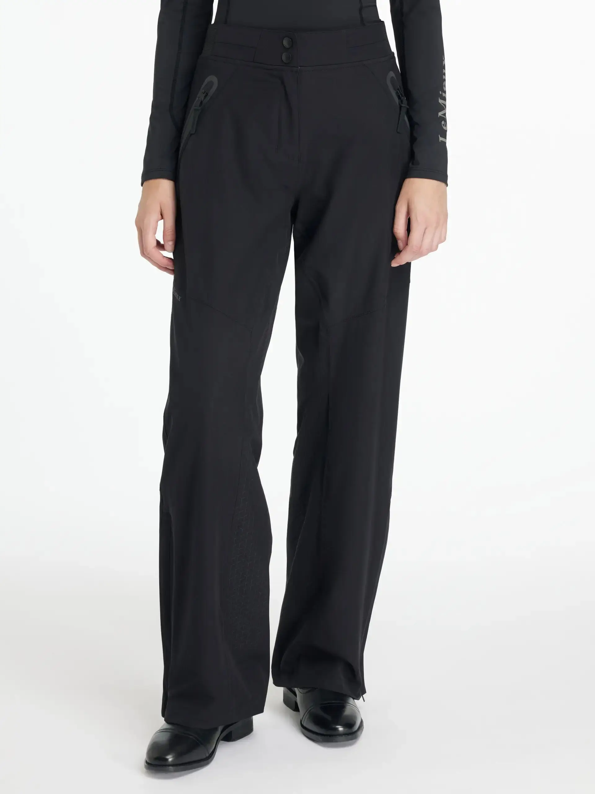 LeMieux DryTex Stormwear Waterproof Trousers Black - Image 4