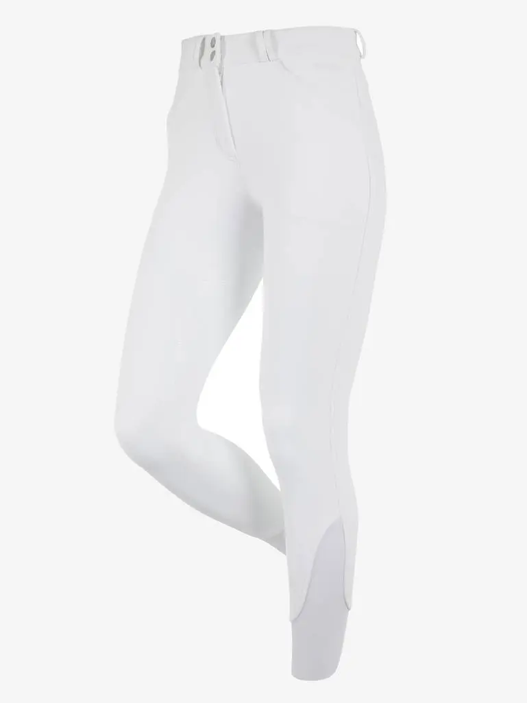 LeMieux Drytex Waterproof Ladies White Breeches - Image 3