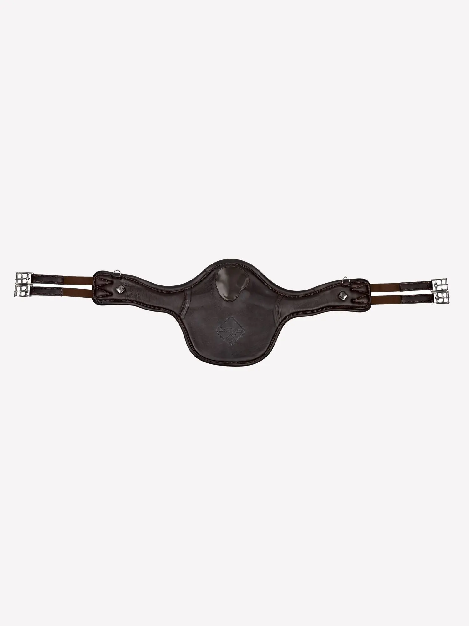 LeMieux Gel-Tek Anatomic Long Stud Girth with Magnet Brown - Image 3