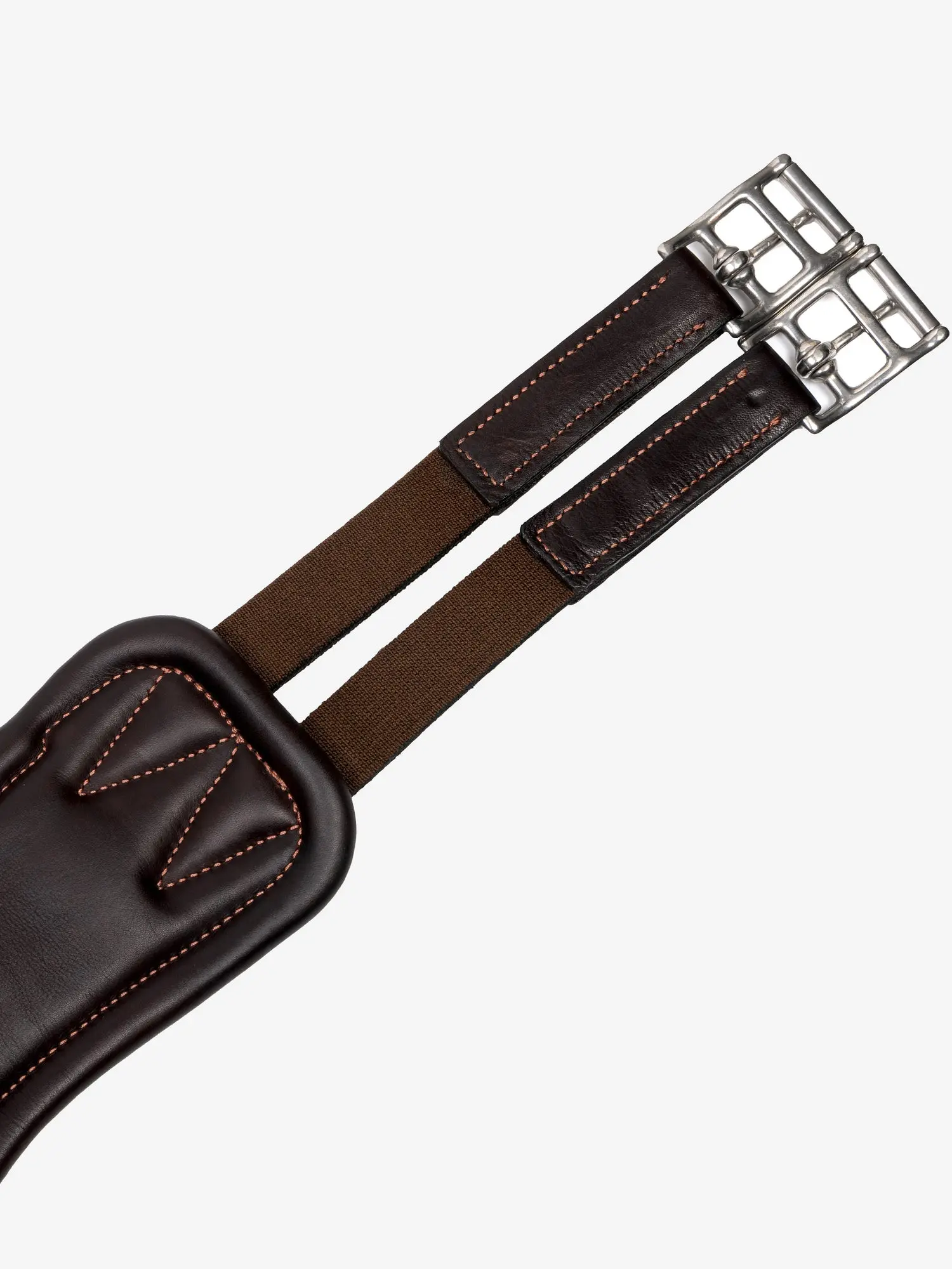 LeMieux Gel-Tek Anatomic Long Stud Girth with Magnet Brown - Image 4