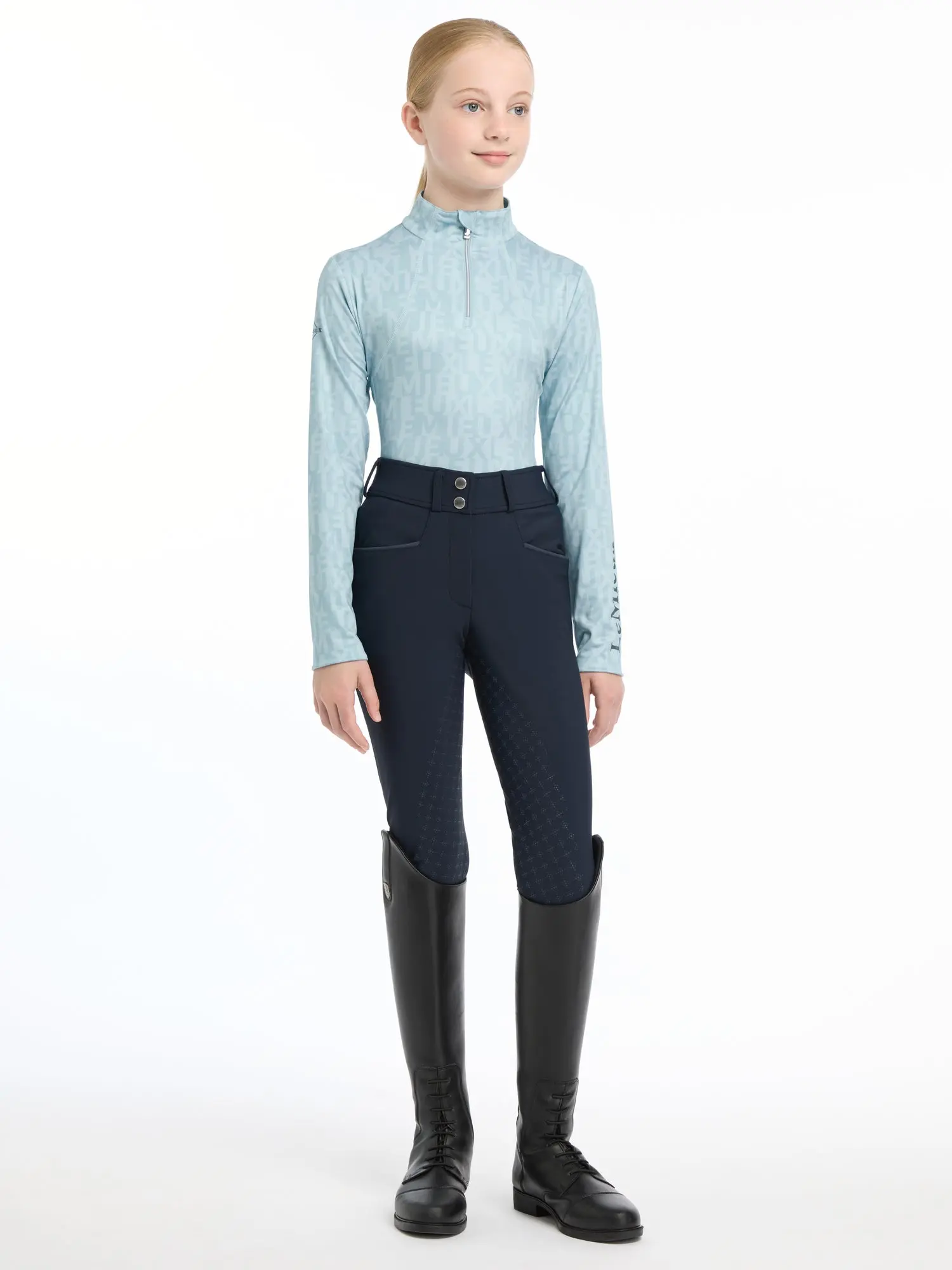 LeMieux Glacier Young Rider Casey Base Layer - 9-10 Years - Image 6