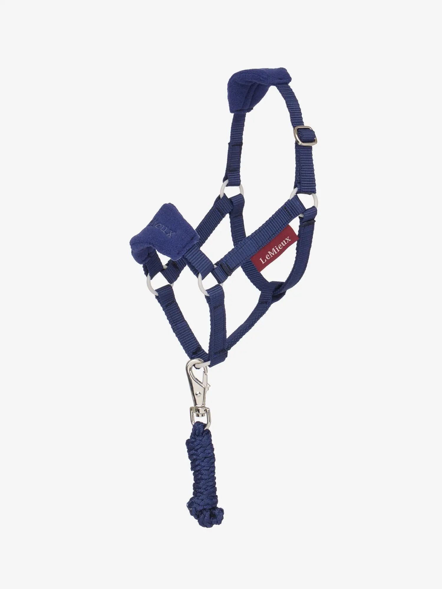 LeMieux Hobby Horse Vogue Headcollar & Leadrope Ink Blue - Image 2