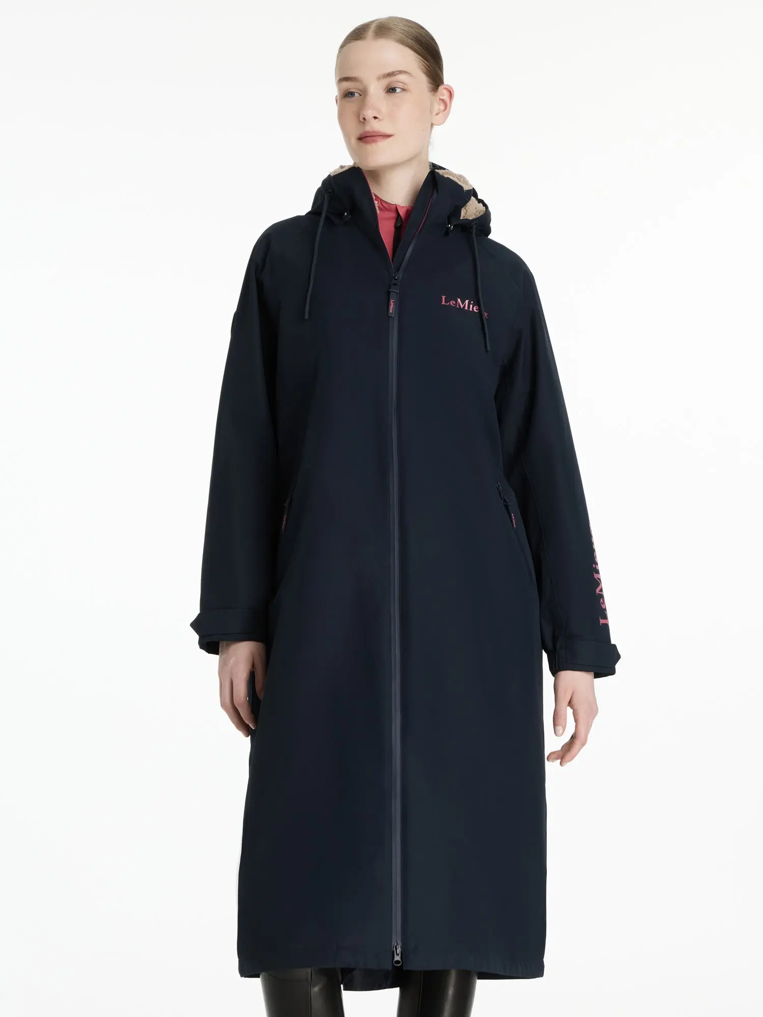 LeMieux Ladies HydroShield Robe Navy