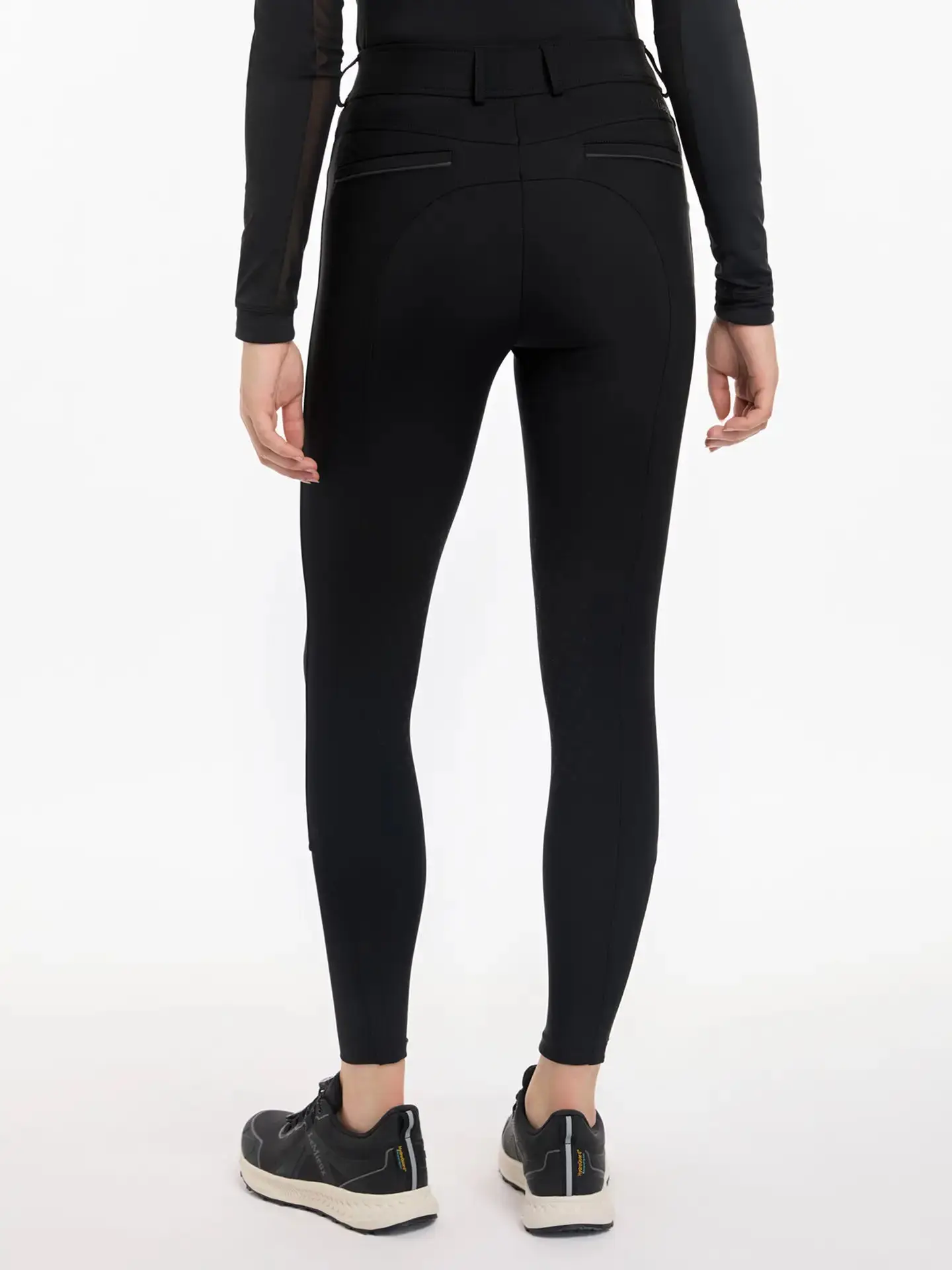 LeMieux Isabelle Knee Grip Breeches Black - Image 2