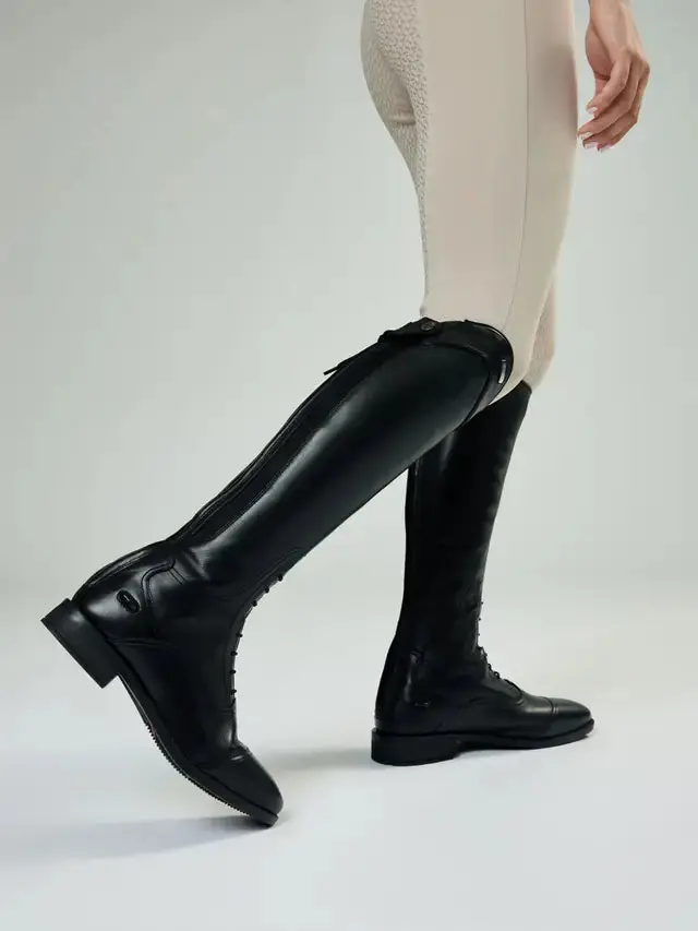 LeMieux Junior Field Riding Boot Regular Black - Image 3