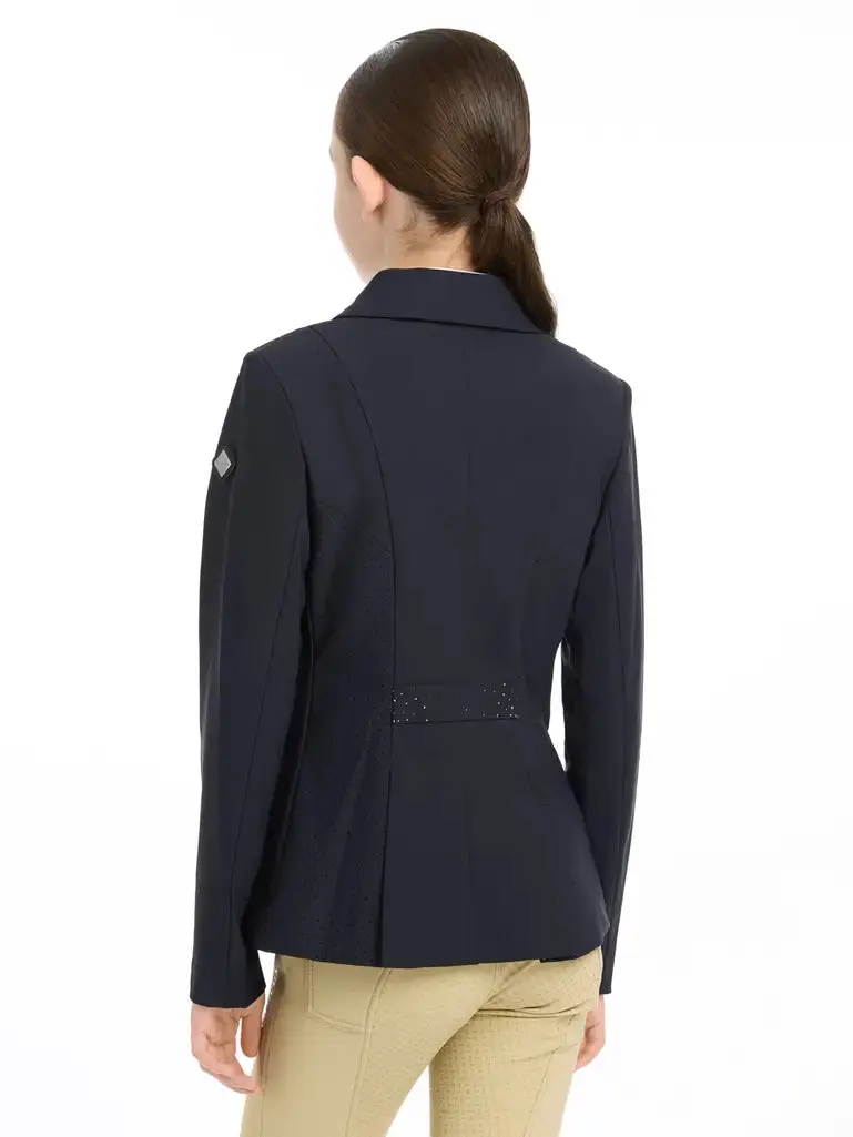 LeMieux Junior Pro Show Jacket Navy - Image 6