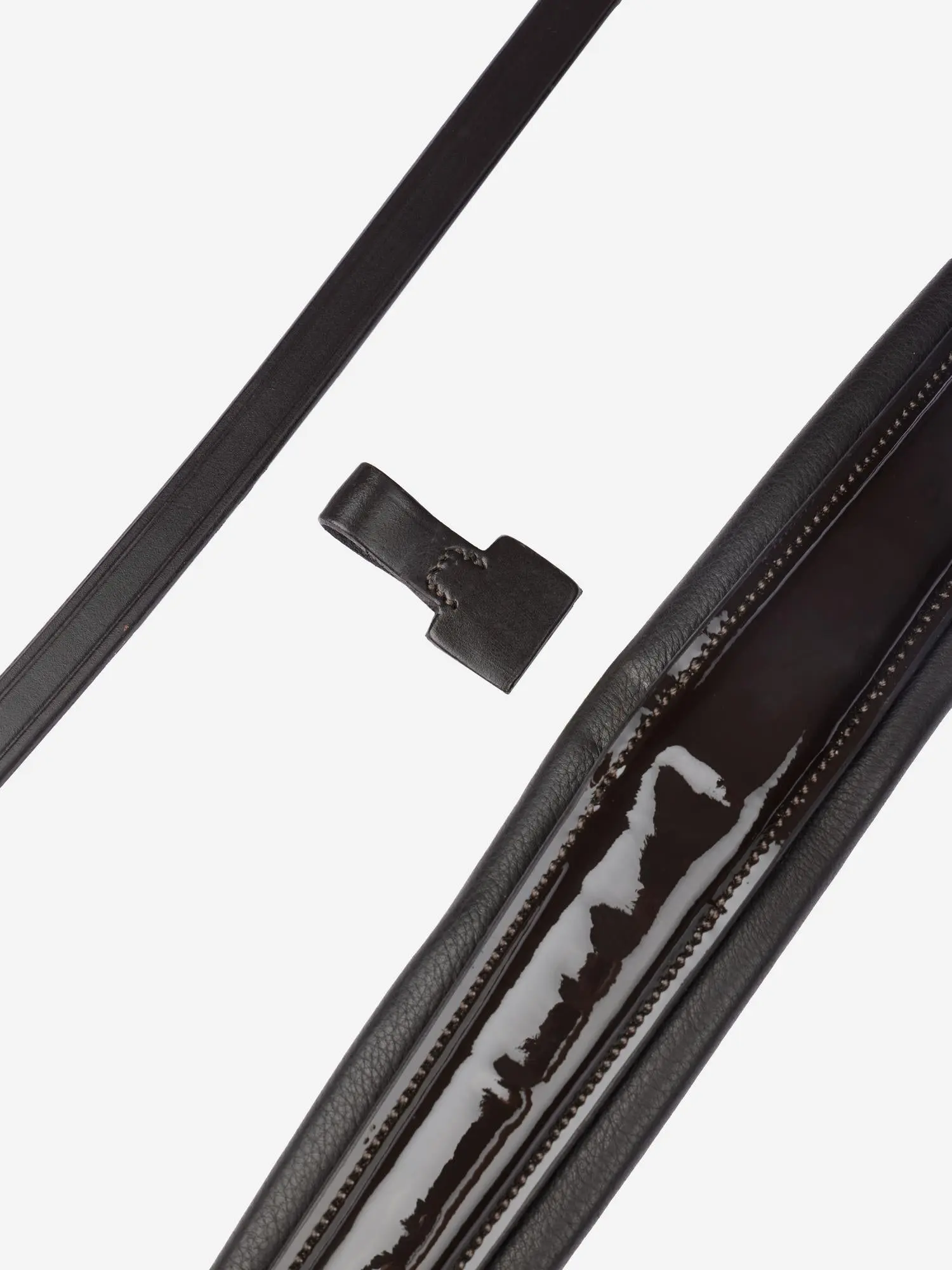 LeMieux Kudos Patent Dressage Bridle Brown - Image 3