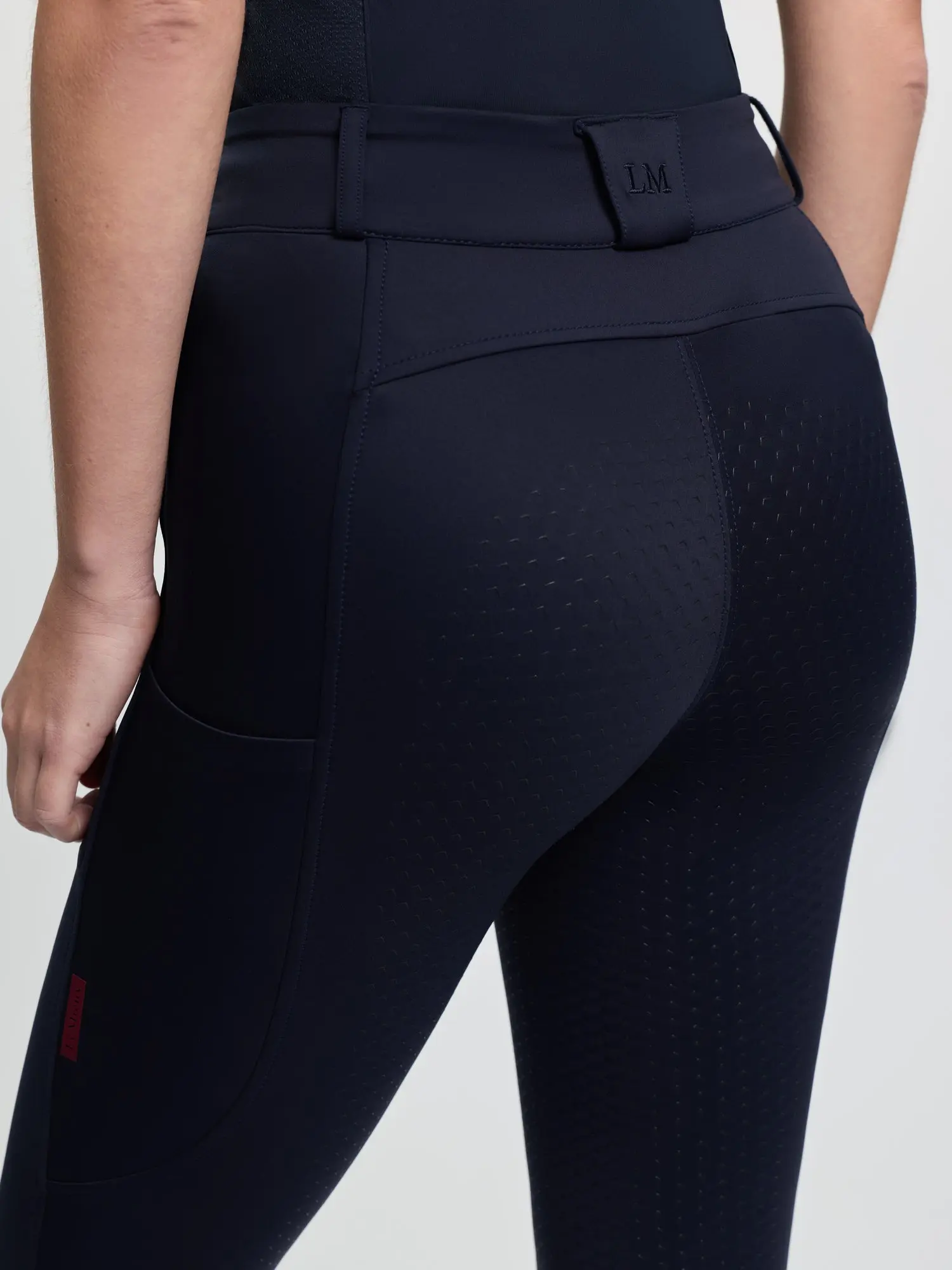 LeMieux Ladies Cami Sculpt Full Seat Breeches Navy - Image 3