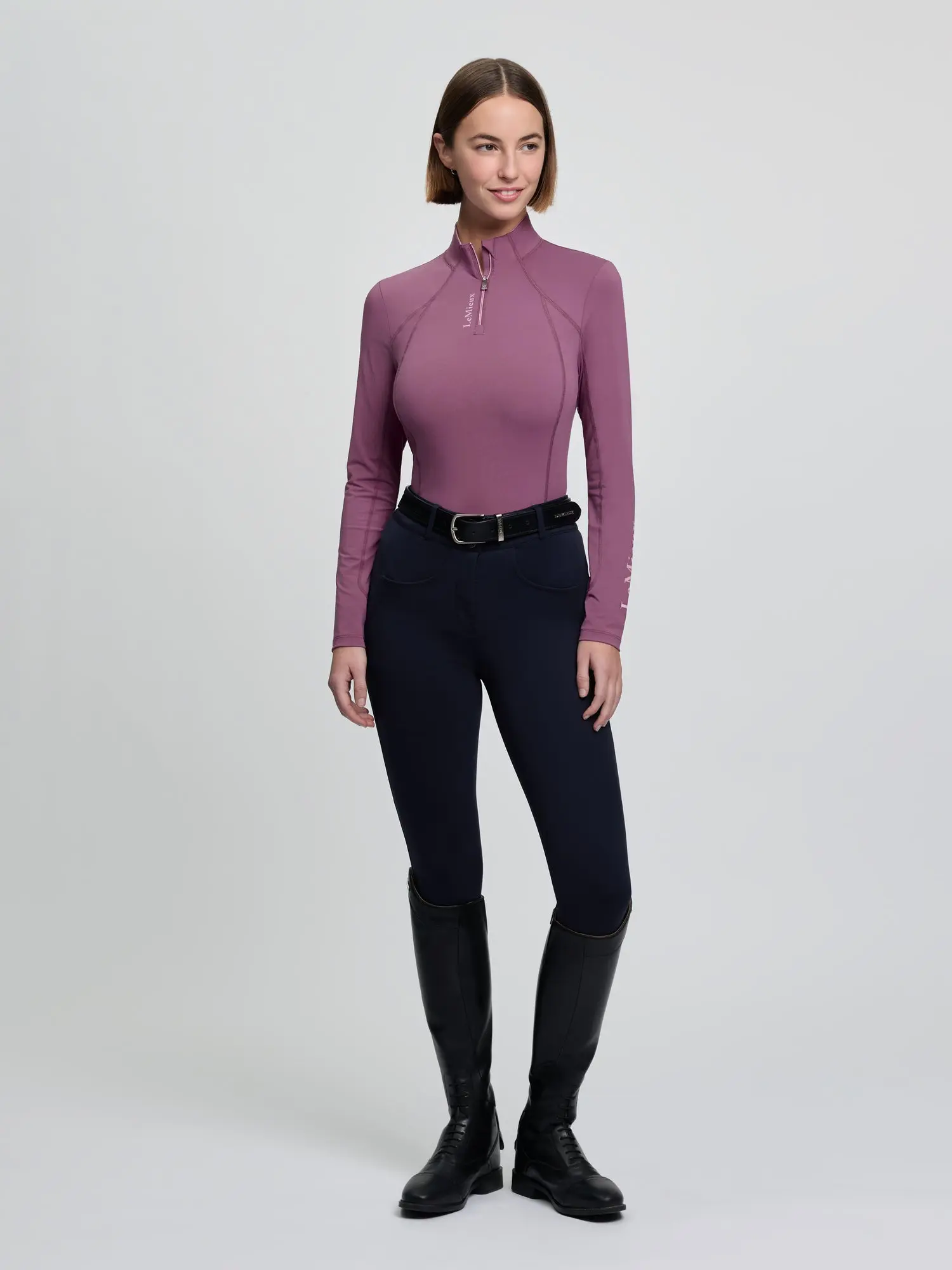 LeMieux Ladies Classique Base Layer Mallow - Image 12