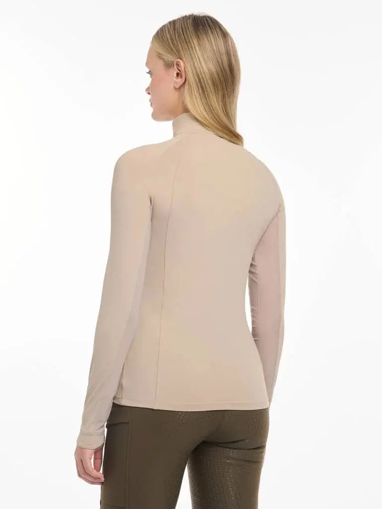 LeMieux Ladies Halle Sunstopper Lightweight Base Layer Almond - Image 2