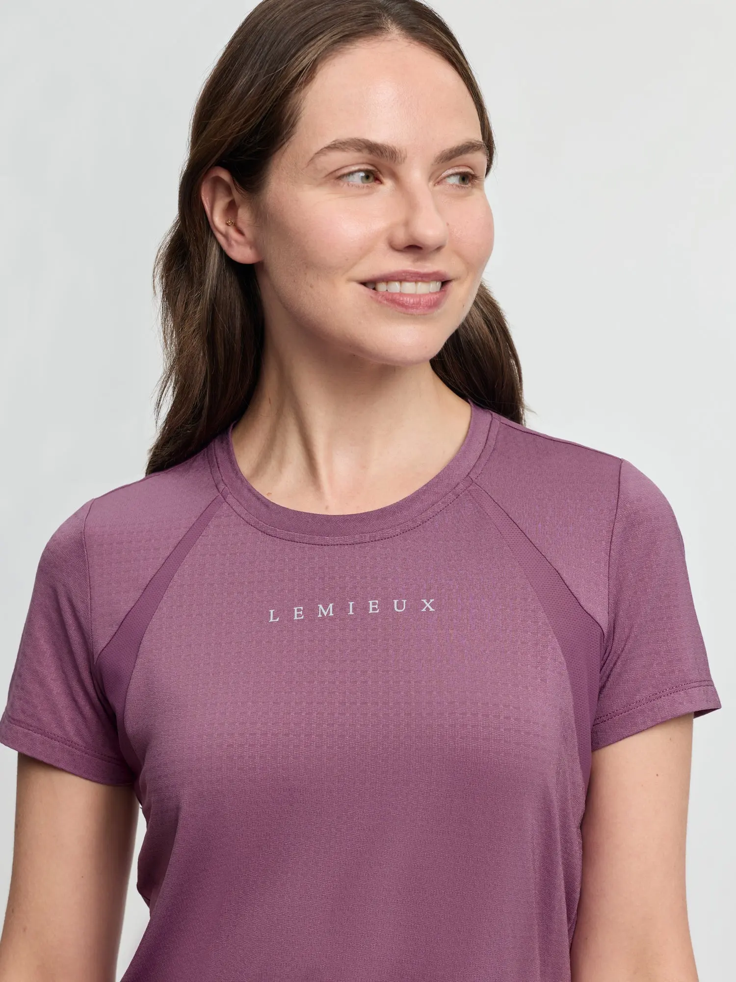 LeMieux Ladies Sports T-Shirt Mallow - Image 5