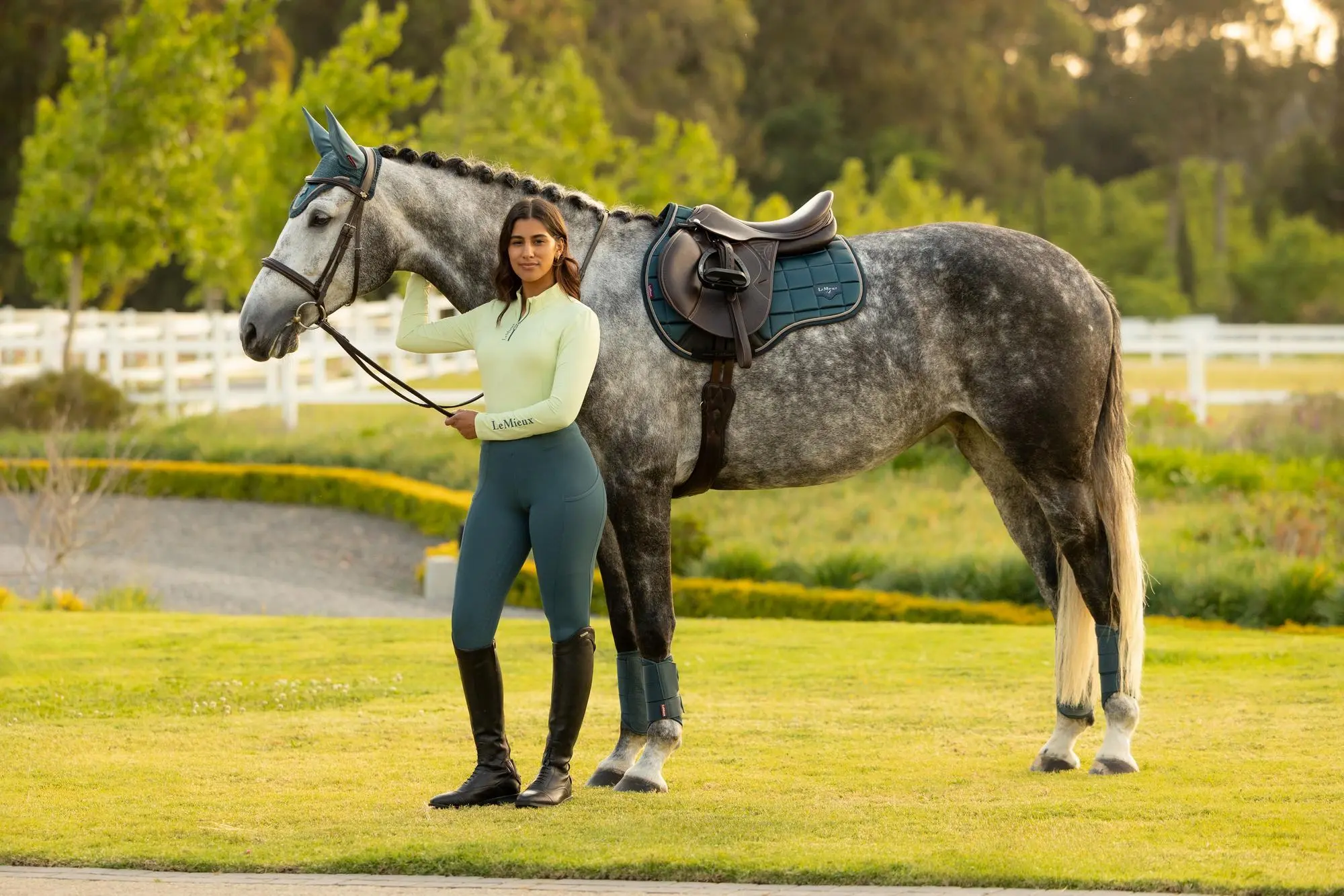 LeMieux Loire Classic GP Square Jungle - Image 12