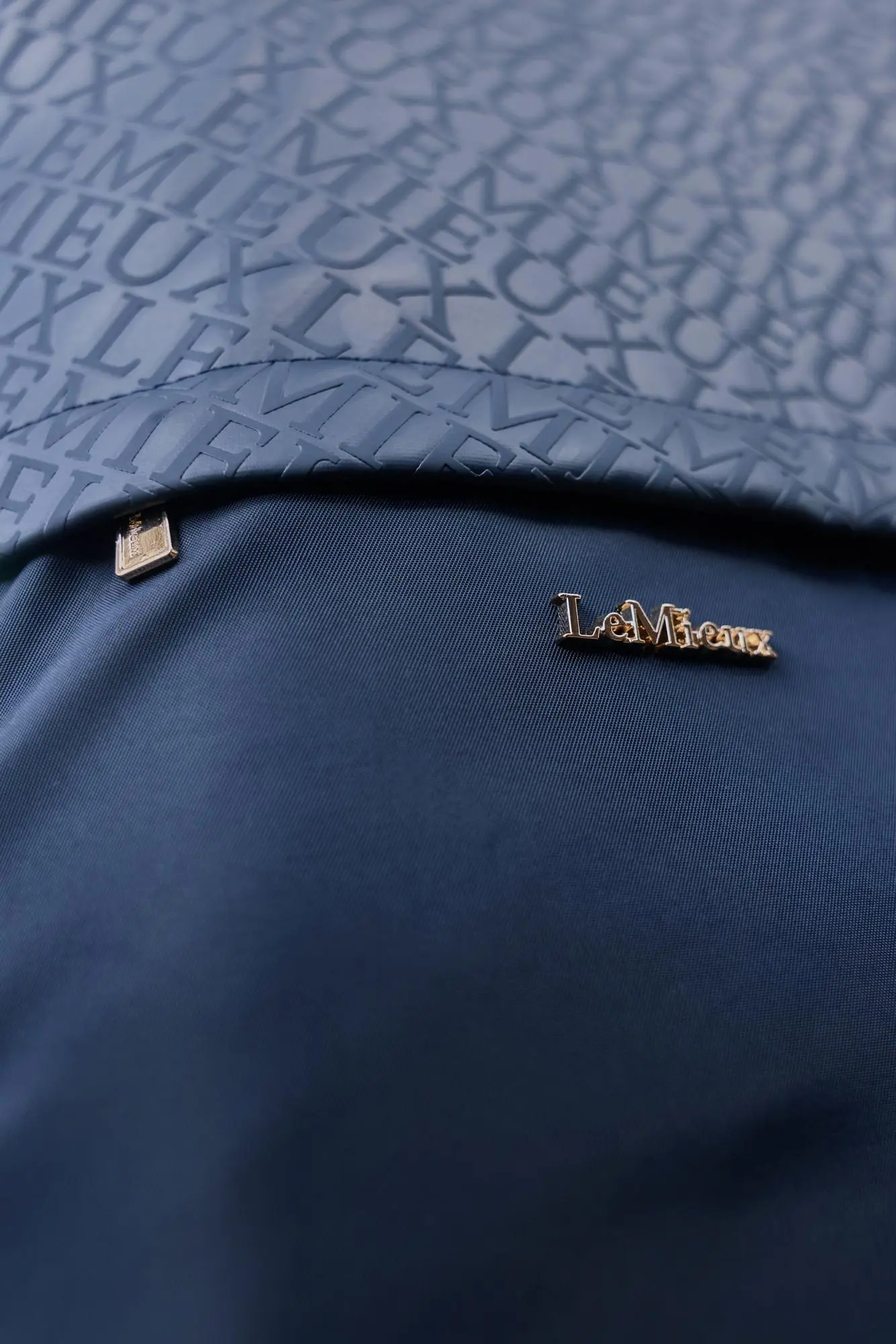 LeMieux Luxe Boot Bag Navy - Image 6