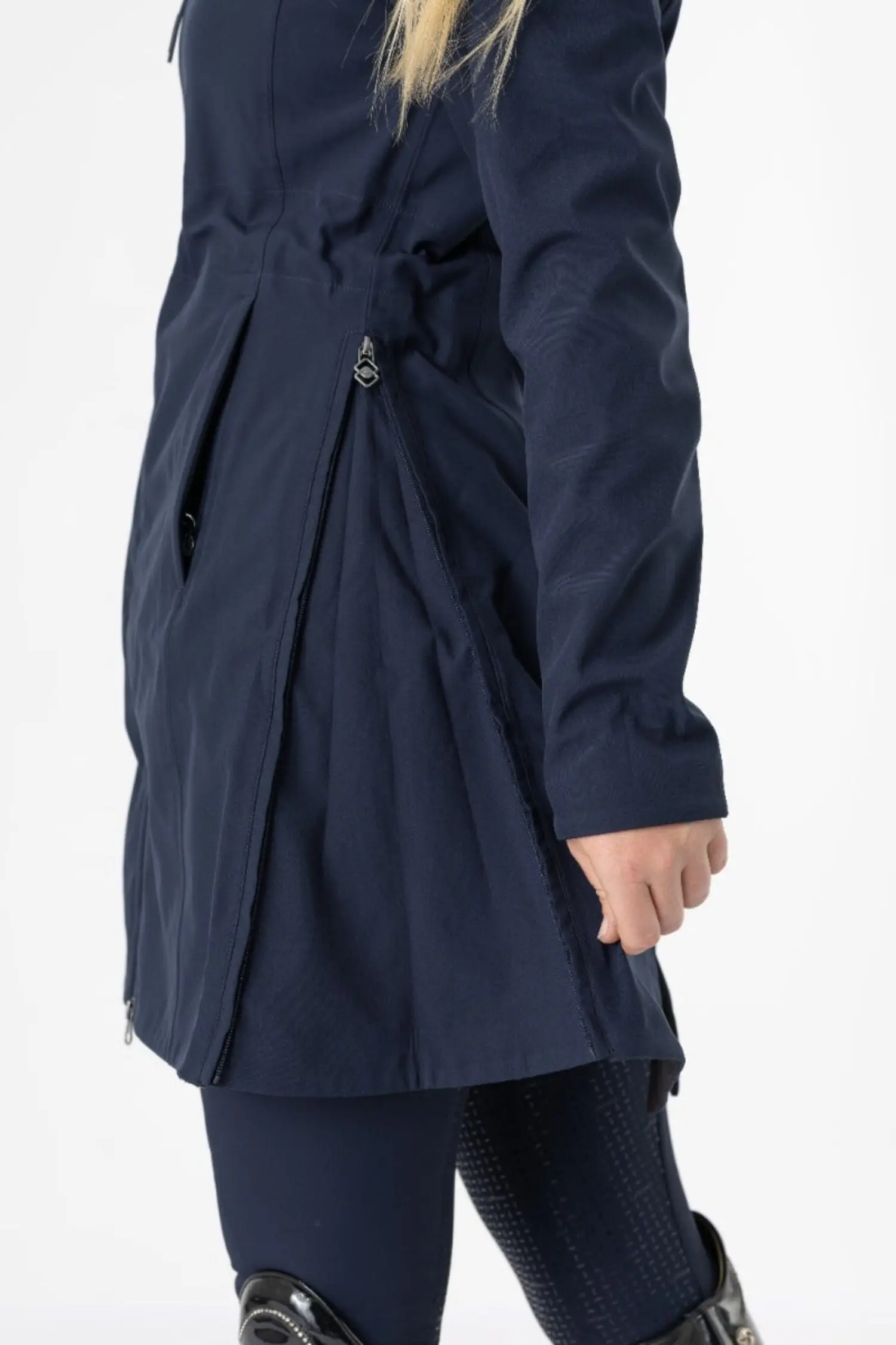 LeMieux Elite Maisie Lightweight Riding Jacket Navy - Image 3