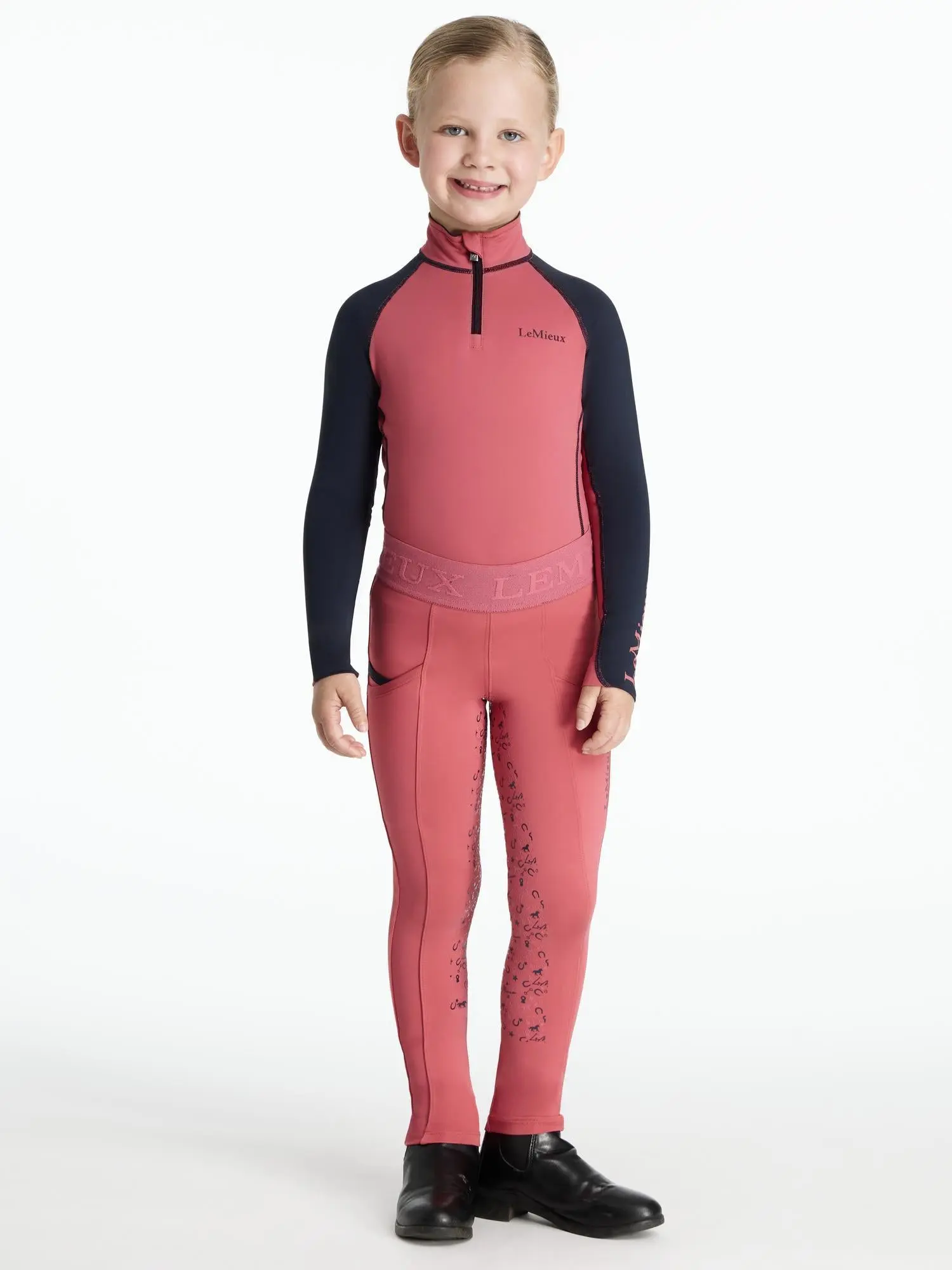 LeMieux Mini Base Layer Cranberry - Image 5