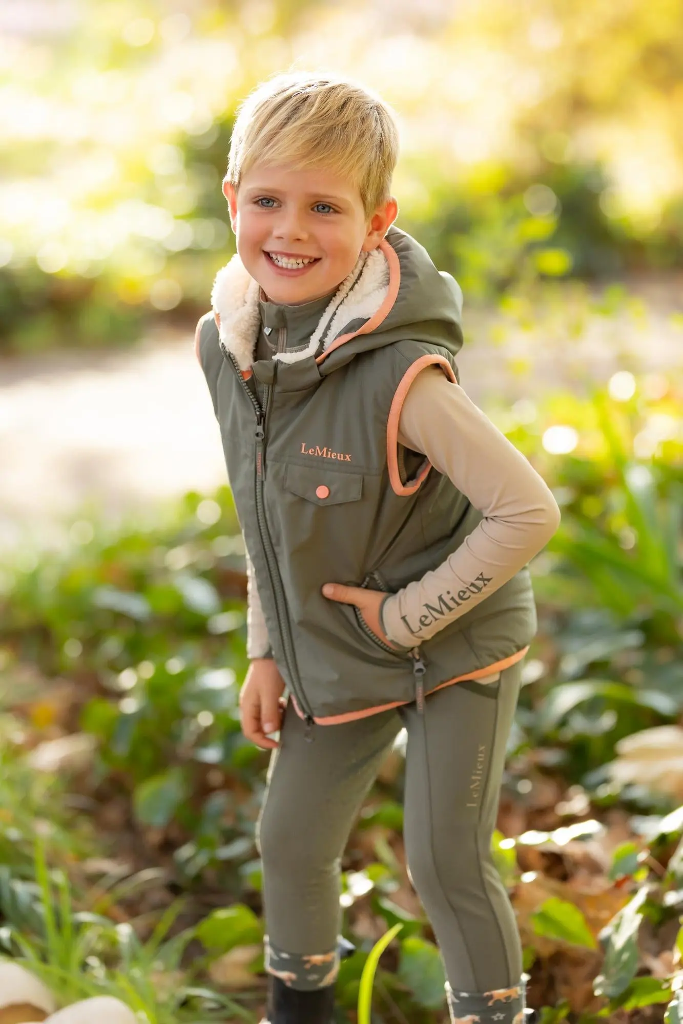 LeMieux Mini George Gilet Rosemary - Image 6