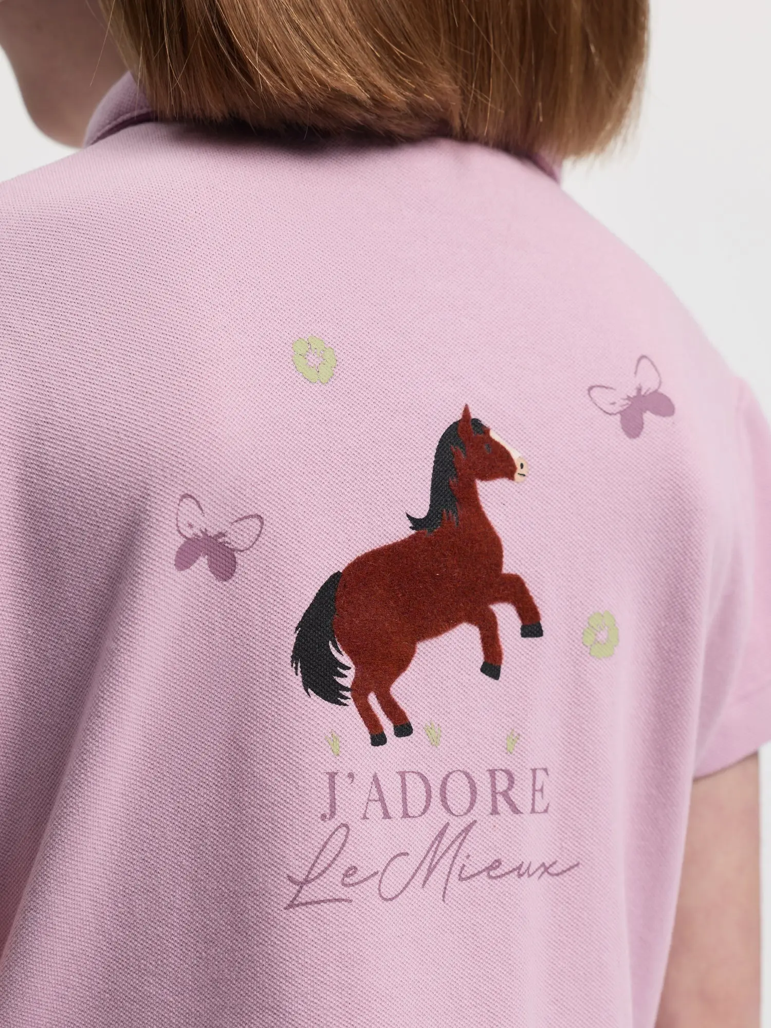 LeMieux Mini Polo Shirt Fondant - Image 5
