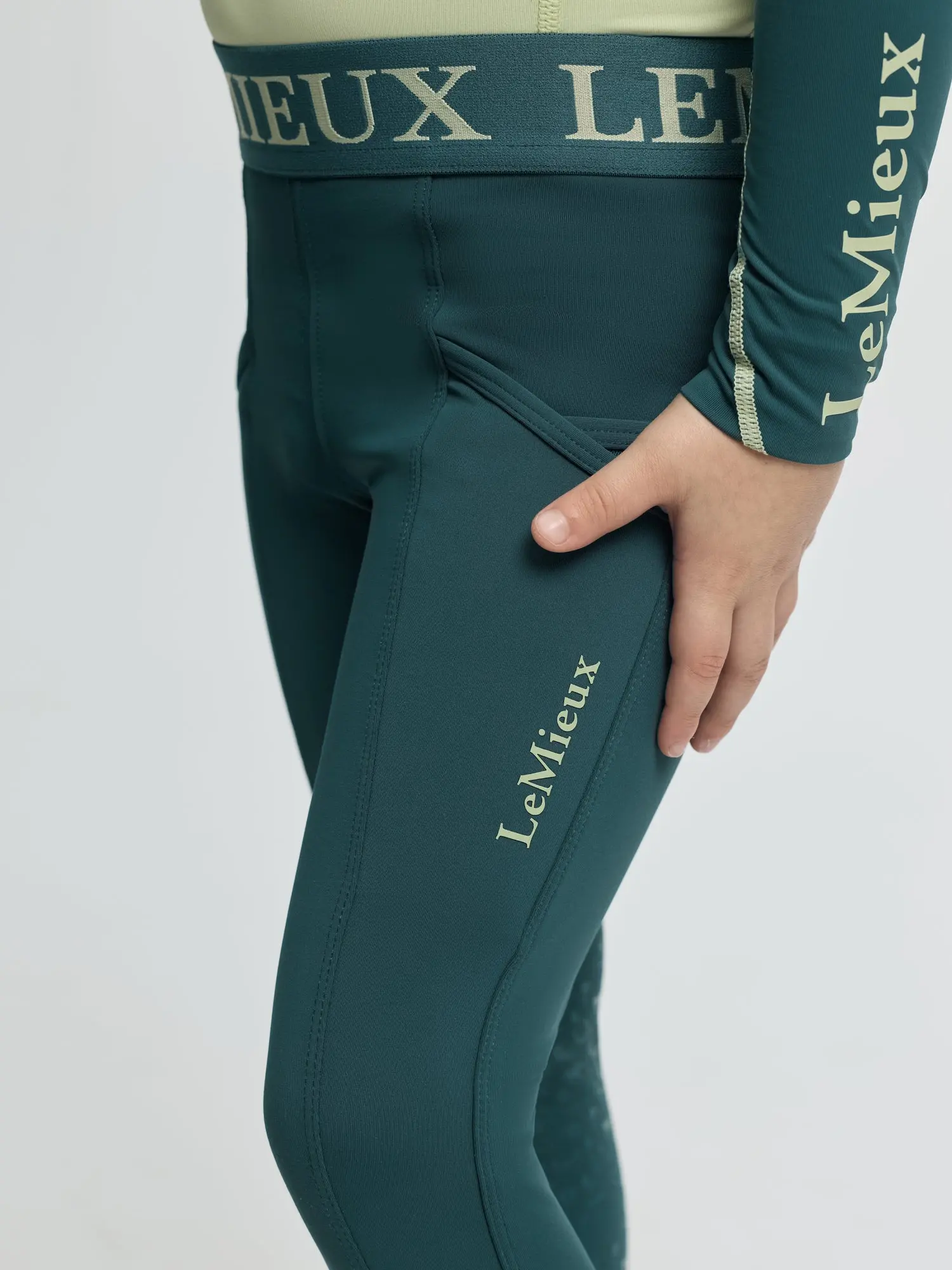 LeMieux Mini Pull On Breech Jungle - Image 5