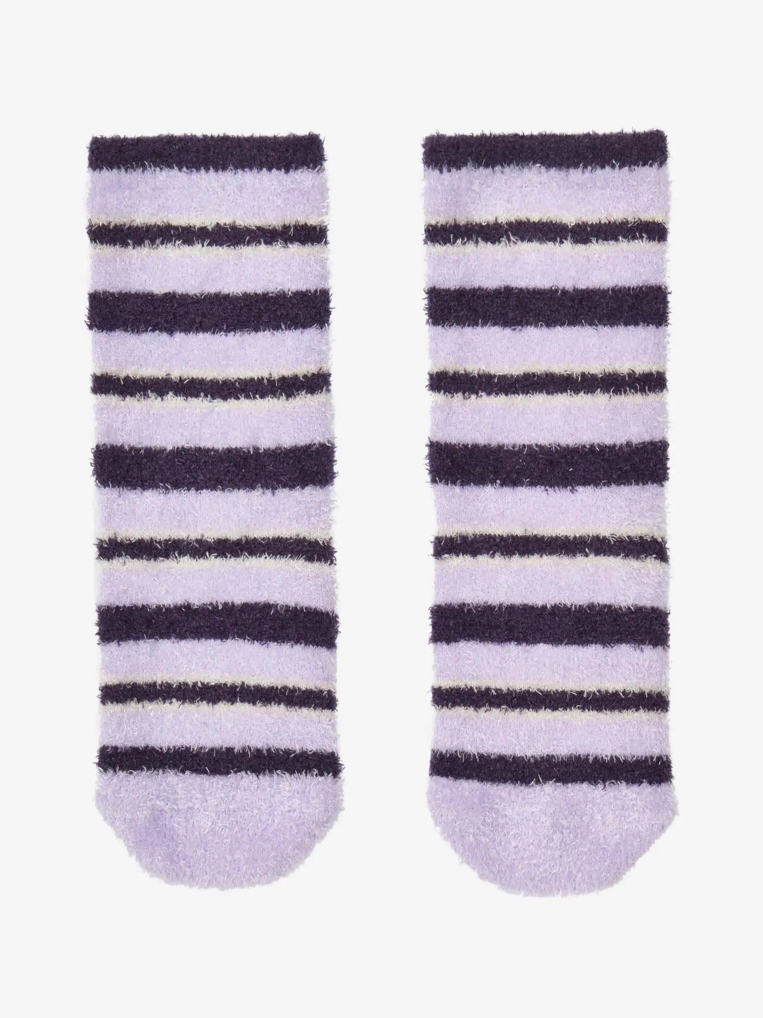 LeMieux Mini Sabrina Stripe Fluffies Lilac - Image 2
