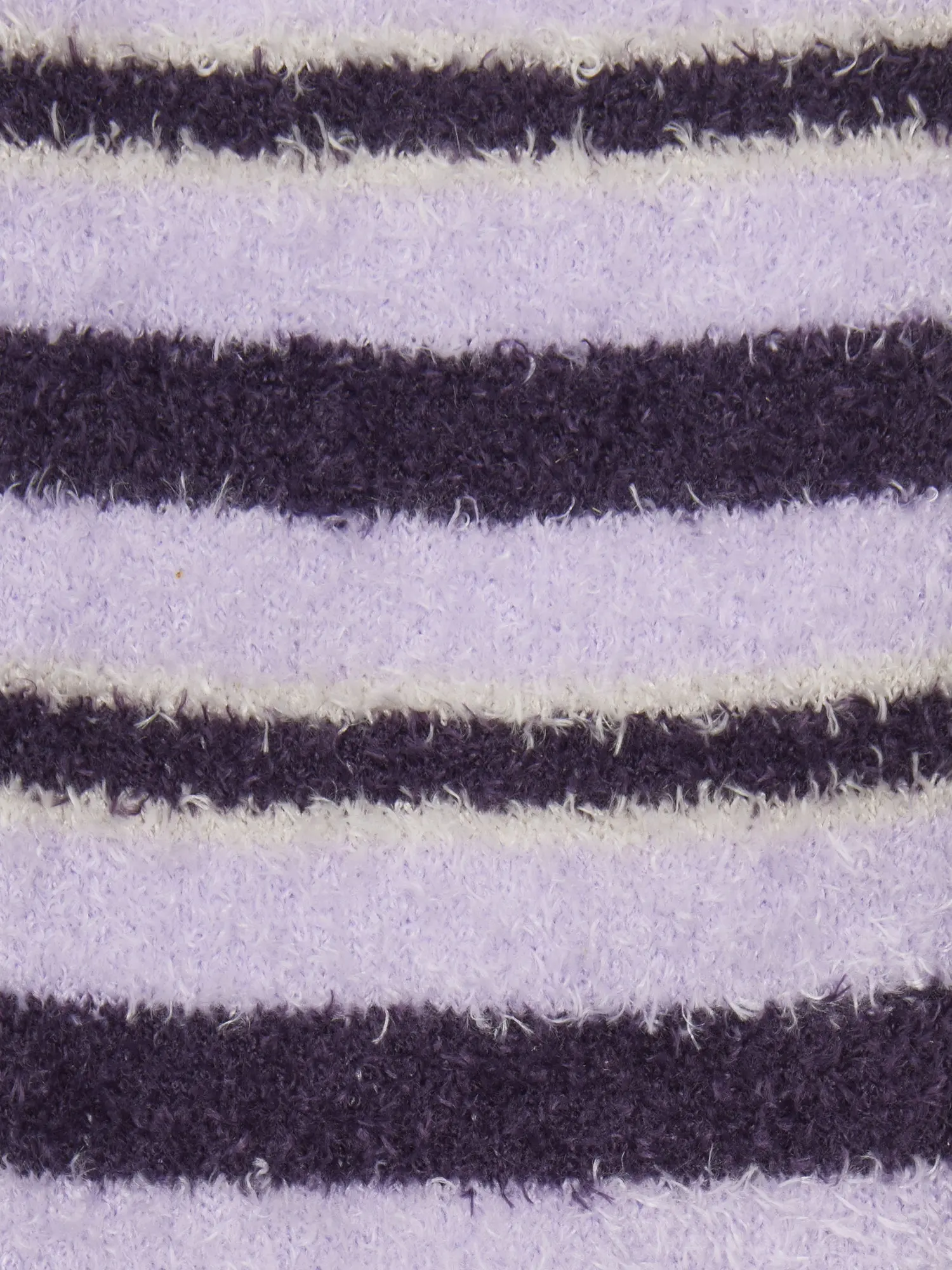LeMieux Mini Sabrina Stripe Fluffies Lilac - Image 3