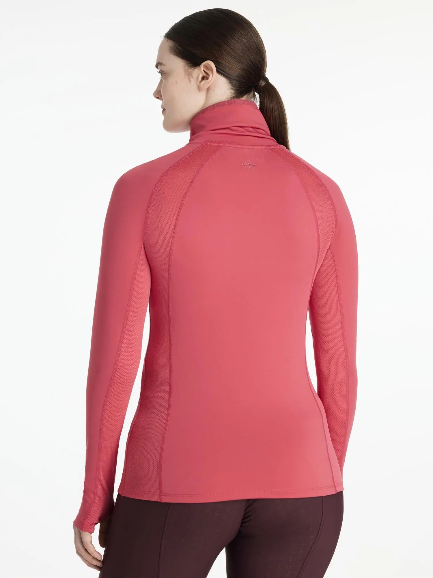 LeMieux Ladies Sara Snood Base Layer Cranberry - Image 2