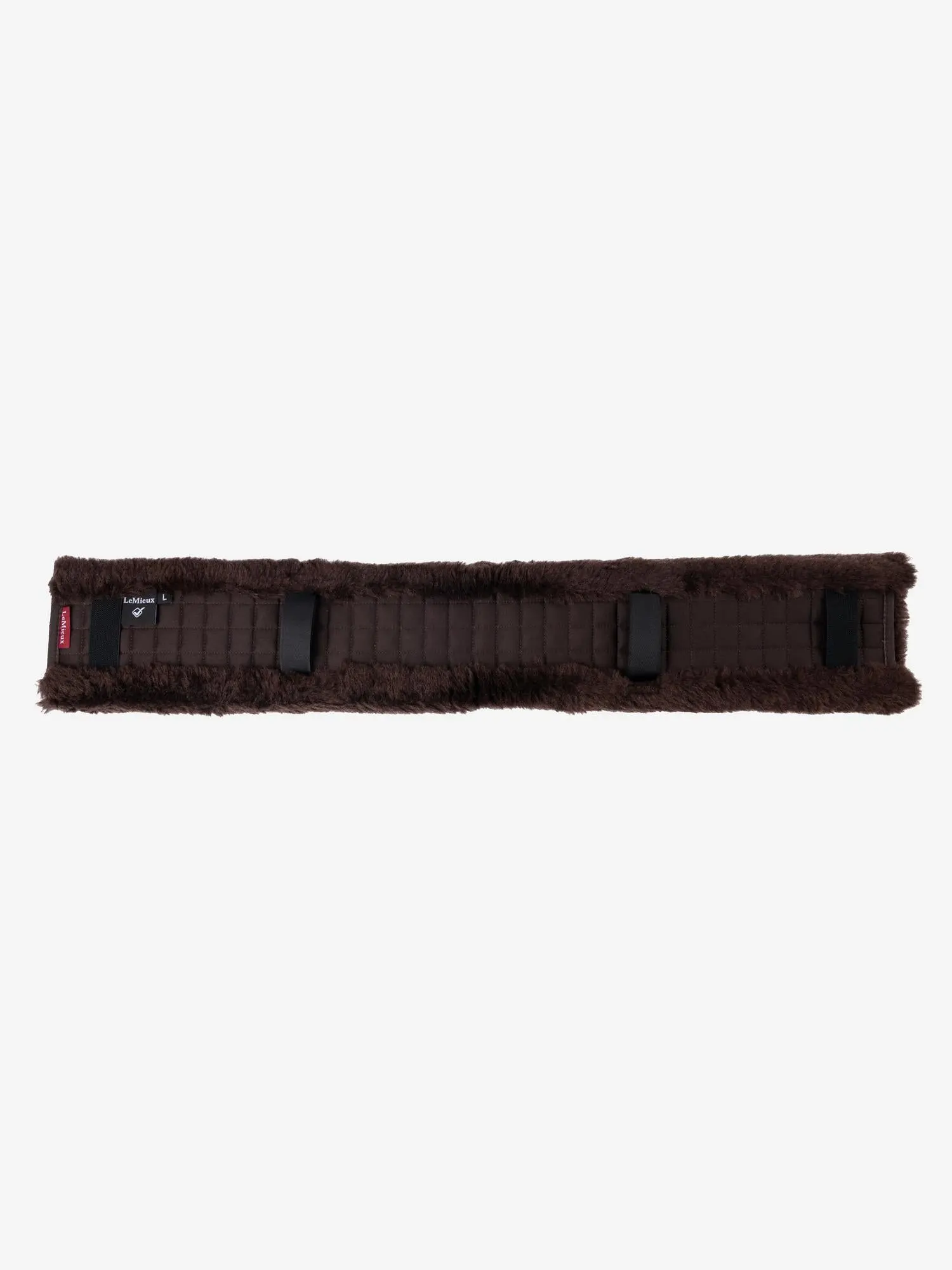 LeMieux Simuwool GP Girth Cover Brown/Brown