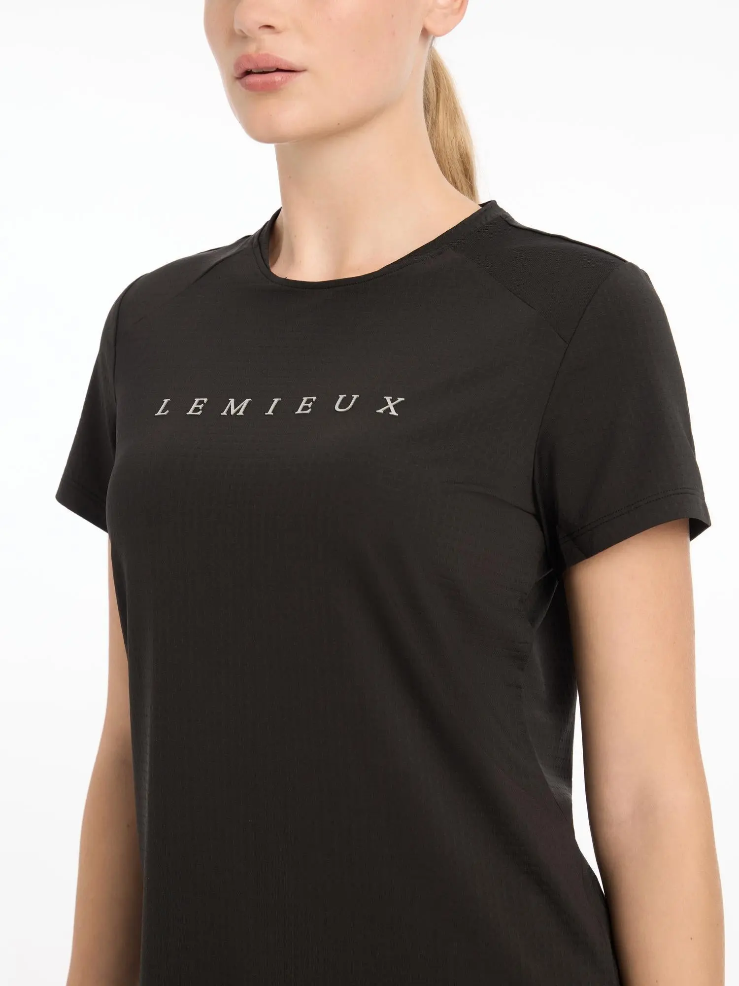 LeMieux Sports T-Shirt Black - Image 5