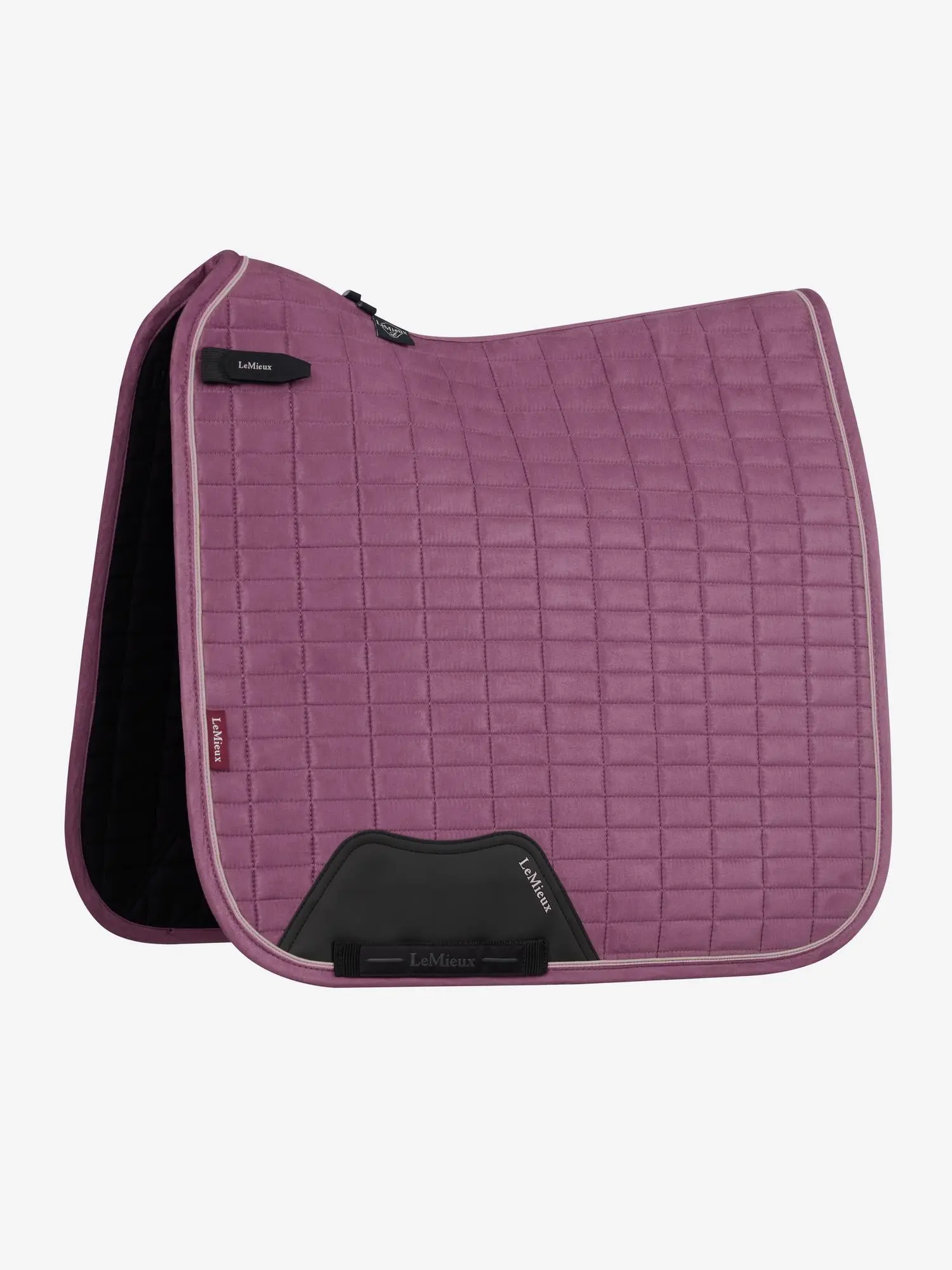 LeMieux Suede Dressage Square Mallow - Image 6