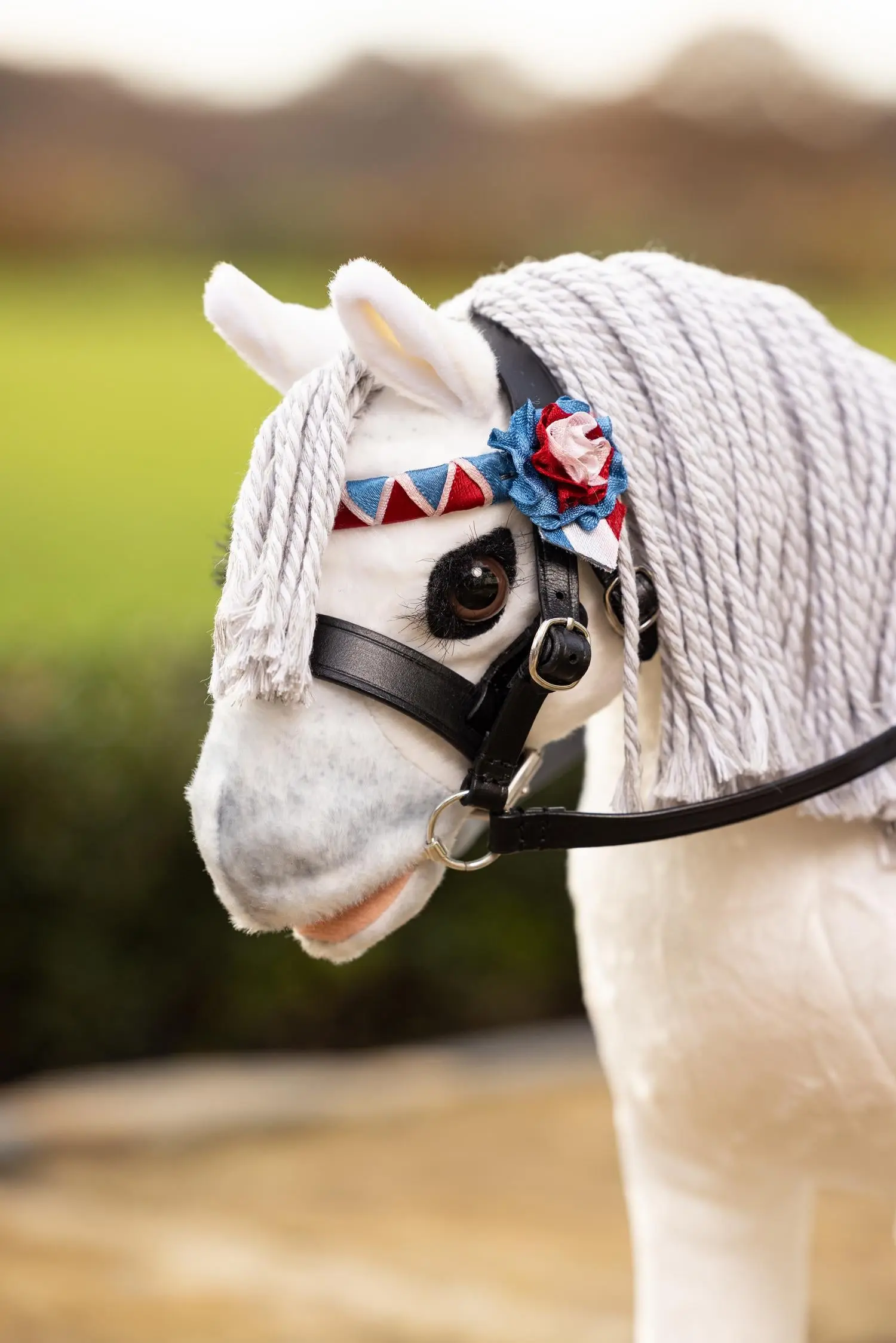 LeMieux Toy Pony Black Showing Bridle