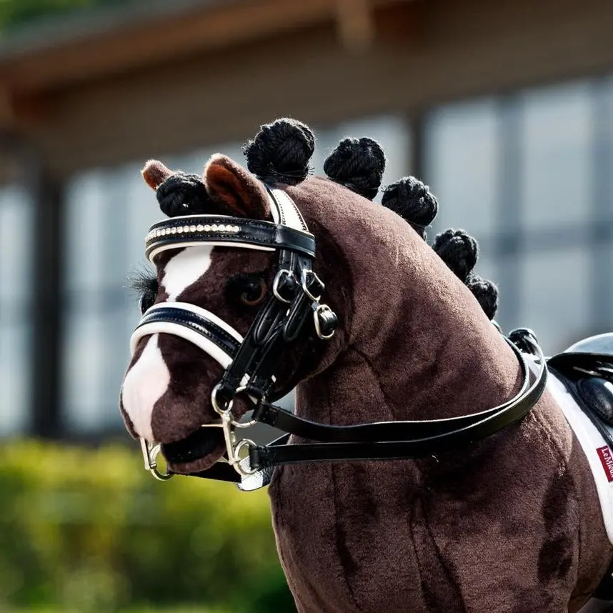 LeMieux Toy Pony Black Double Bridle